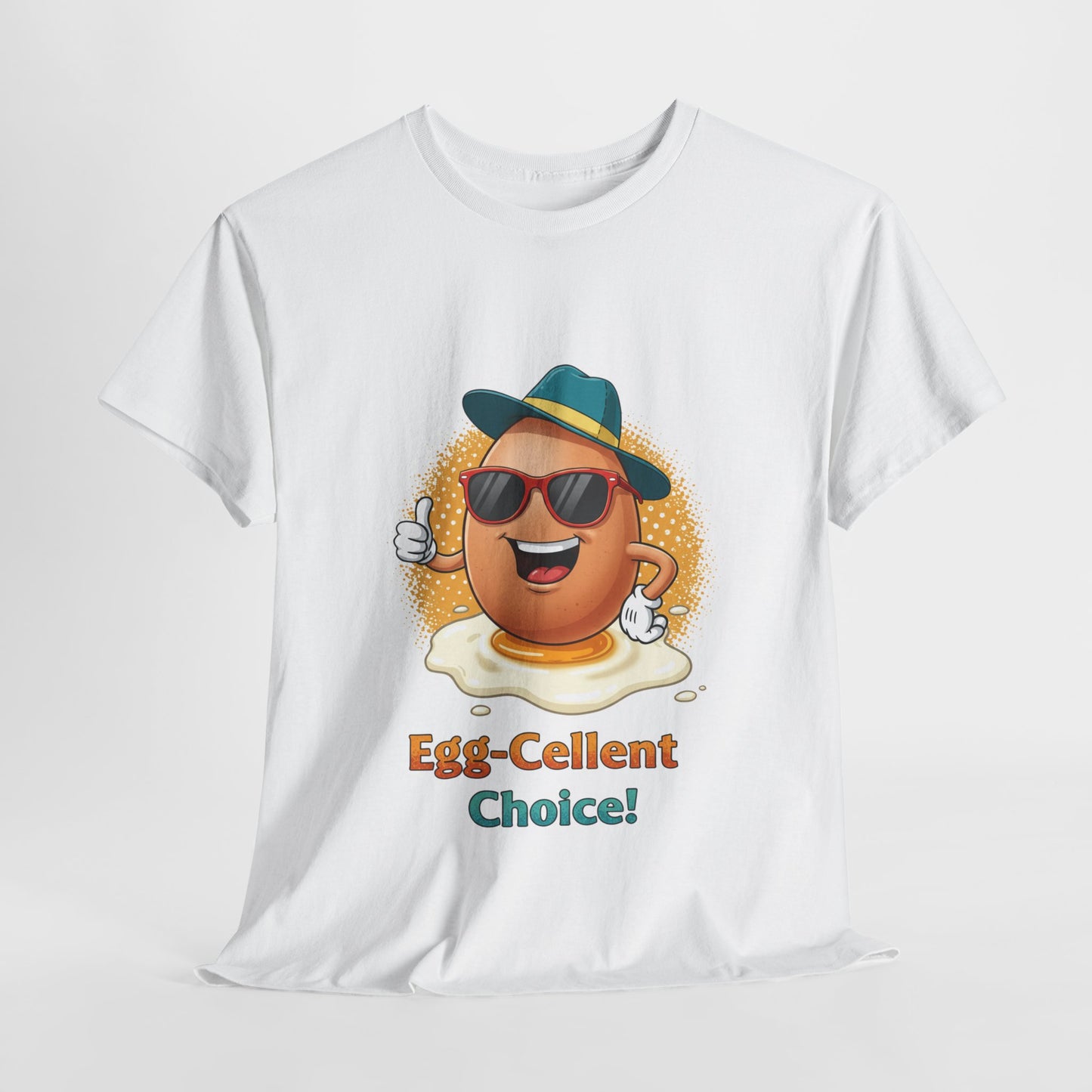 Funny Egg Shirt | Egg-Cellent Choice T-Shirt | Pun Food Tee | Breakfast Lover Gift | Cool Cartoon Egg Shirt | Dad Joke Shirt