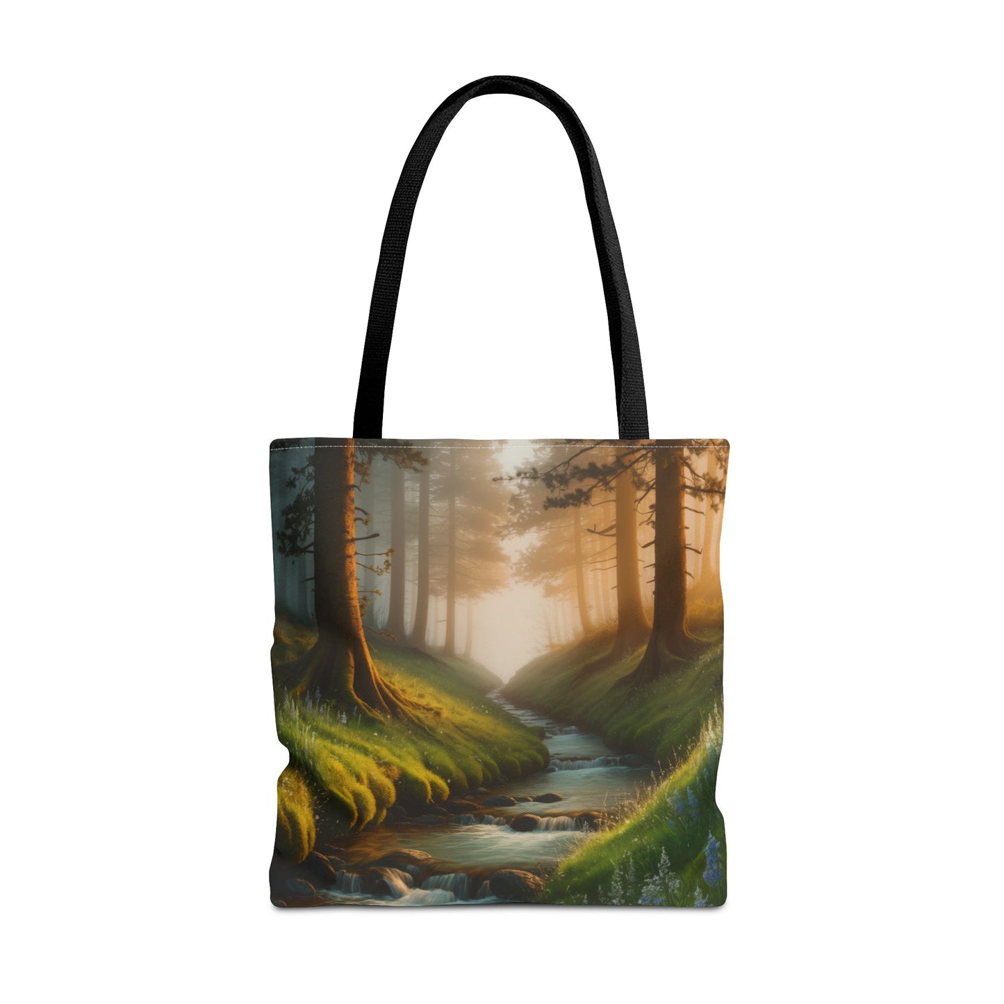 Nature Stream Tote Bag Shopping Bag Reusable Tote Nature Bag
