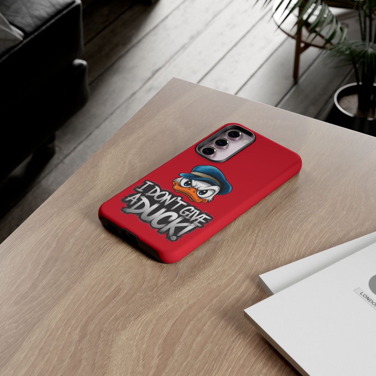 Samsung Tough Case - Angry Duck I Don't Give a Duck