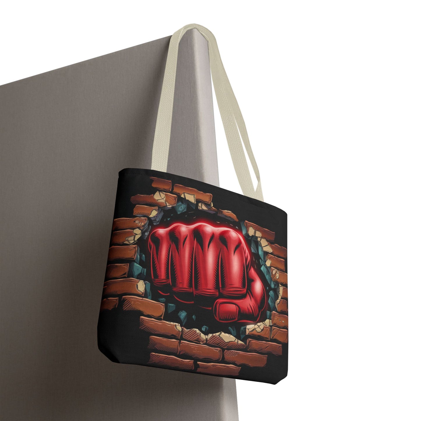 Red Fist Tote Bag