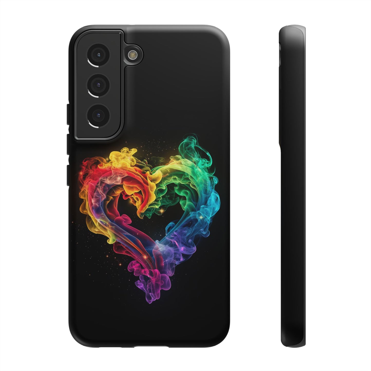 Samsung Galaxy Case - Colorful Heart Design