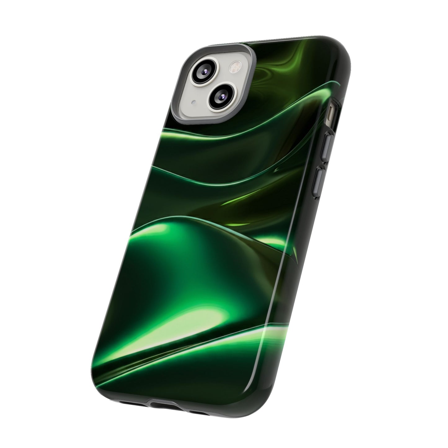 iPhone Case - Fluid Metallic Design