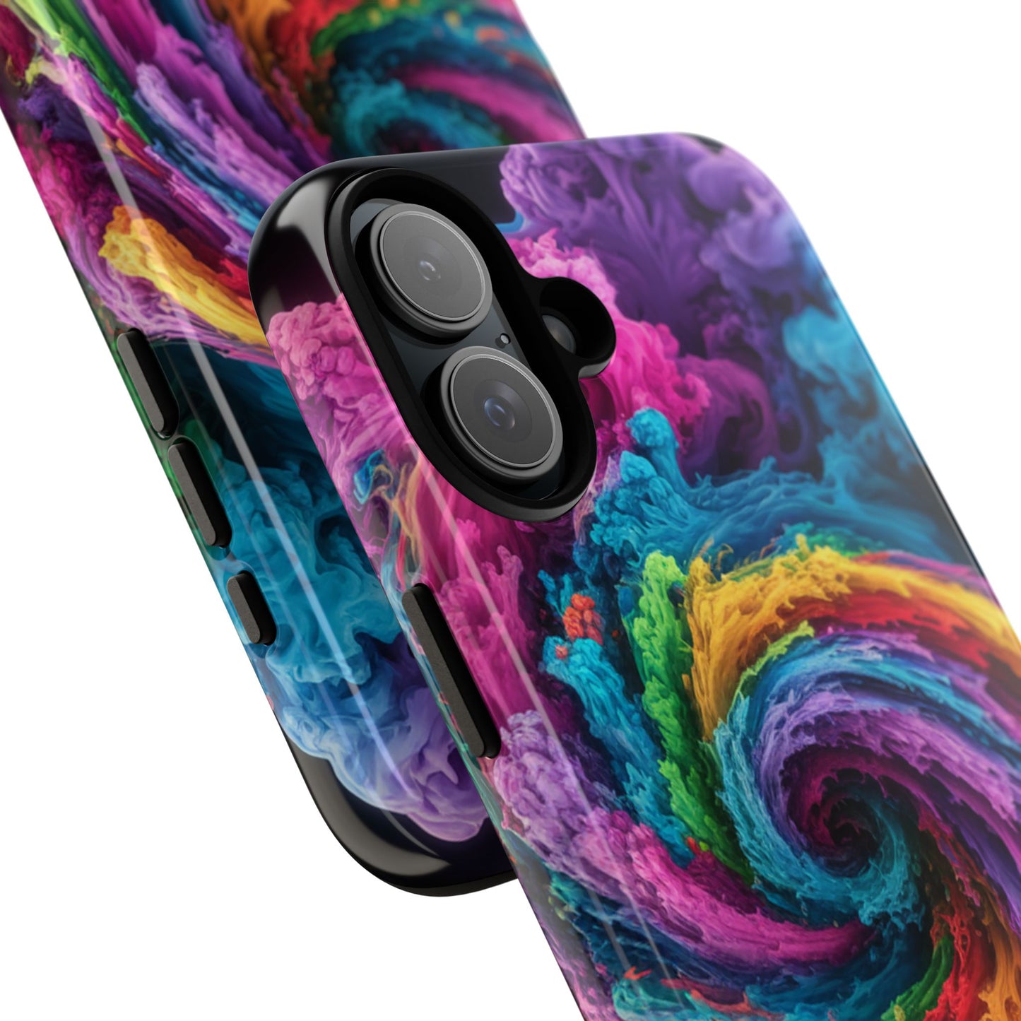 iPhone Case - Colorful Swirl Design