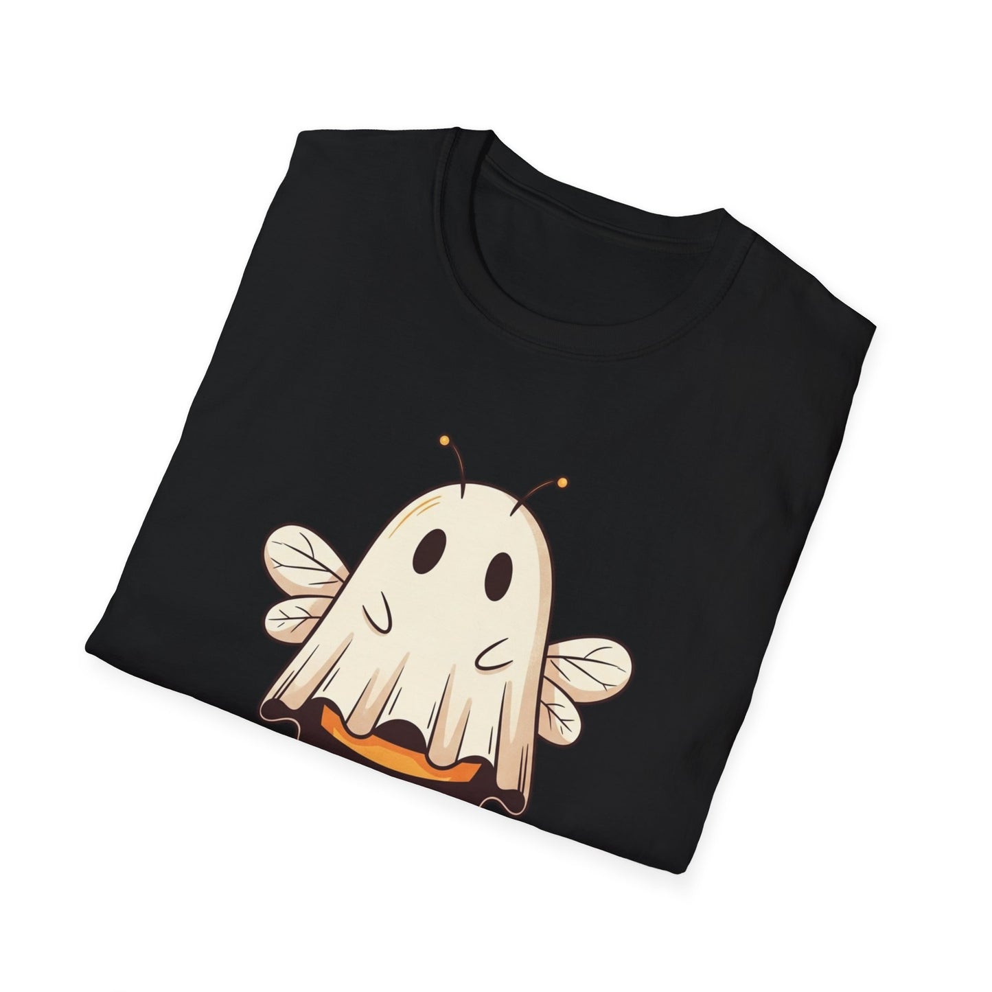Funny Boo Bee Halloween Shirt – Cute Ghost Bee Costume Tee, Spooky Season Pun Shirt, Bee Lover Gift, Fall T-Shirt, Unisex Sizes