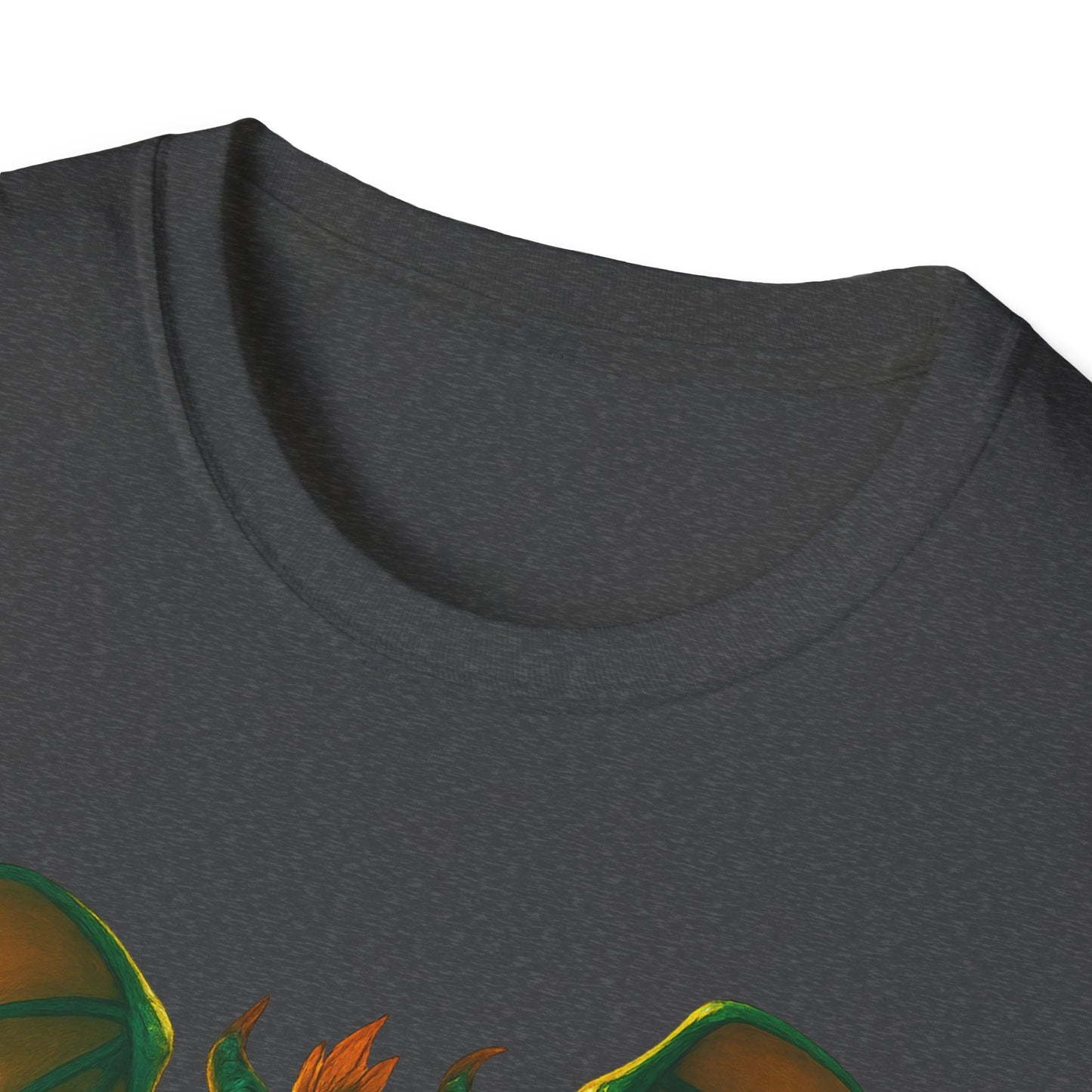 Green Dragon Fantasy T-Shirt | Unisex Mythical Creature Tee | DnD Gamer Gift | Cool Dragon Shirt | Magic RPG Nerdy Graphic Tee
