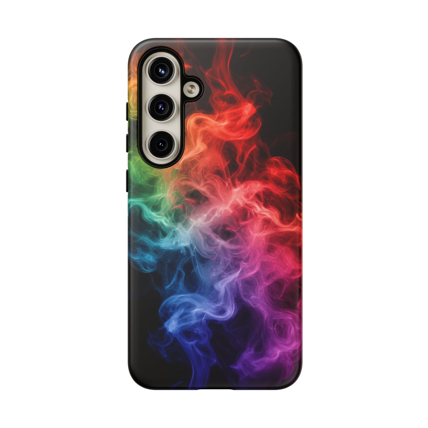 Samsung Galaxy Tough Case with Colorful Smoke Design