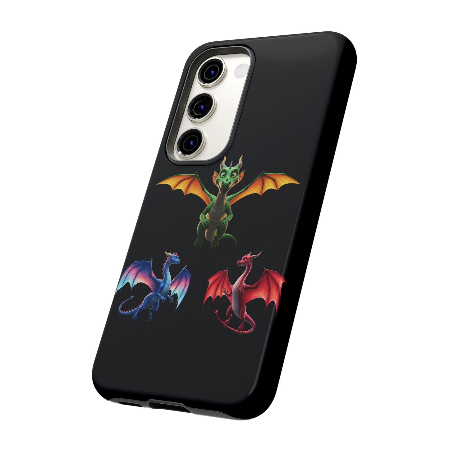 Protective Dragon Phone Case for Samsung Galaxy - Fantasy Art Durable Cover - Bookish Mythical Gift for Teens & Adults Twilight Aesthetic