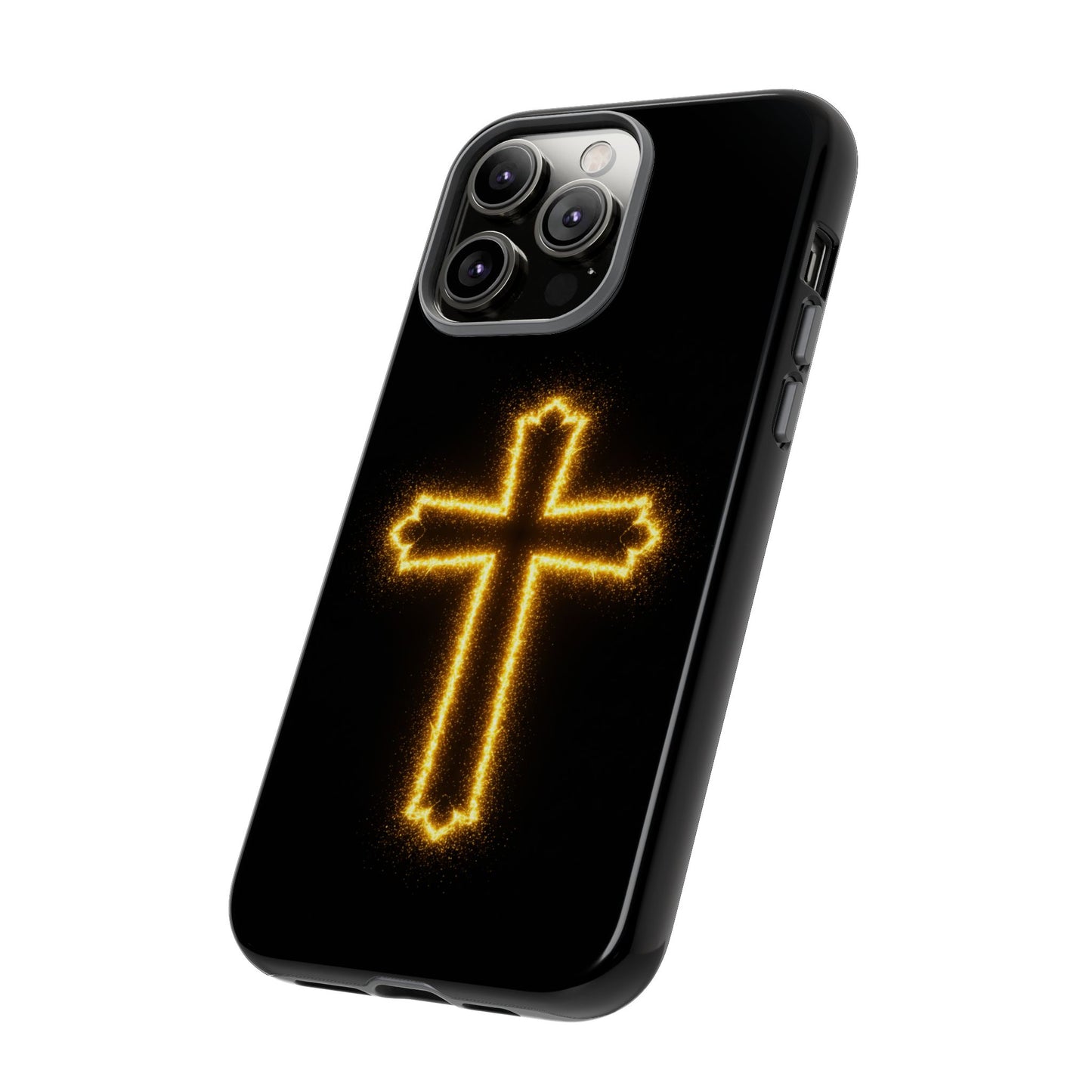 Glowing Cross Phone Case - Faith-Inspired Tough Cases
