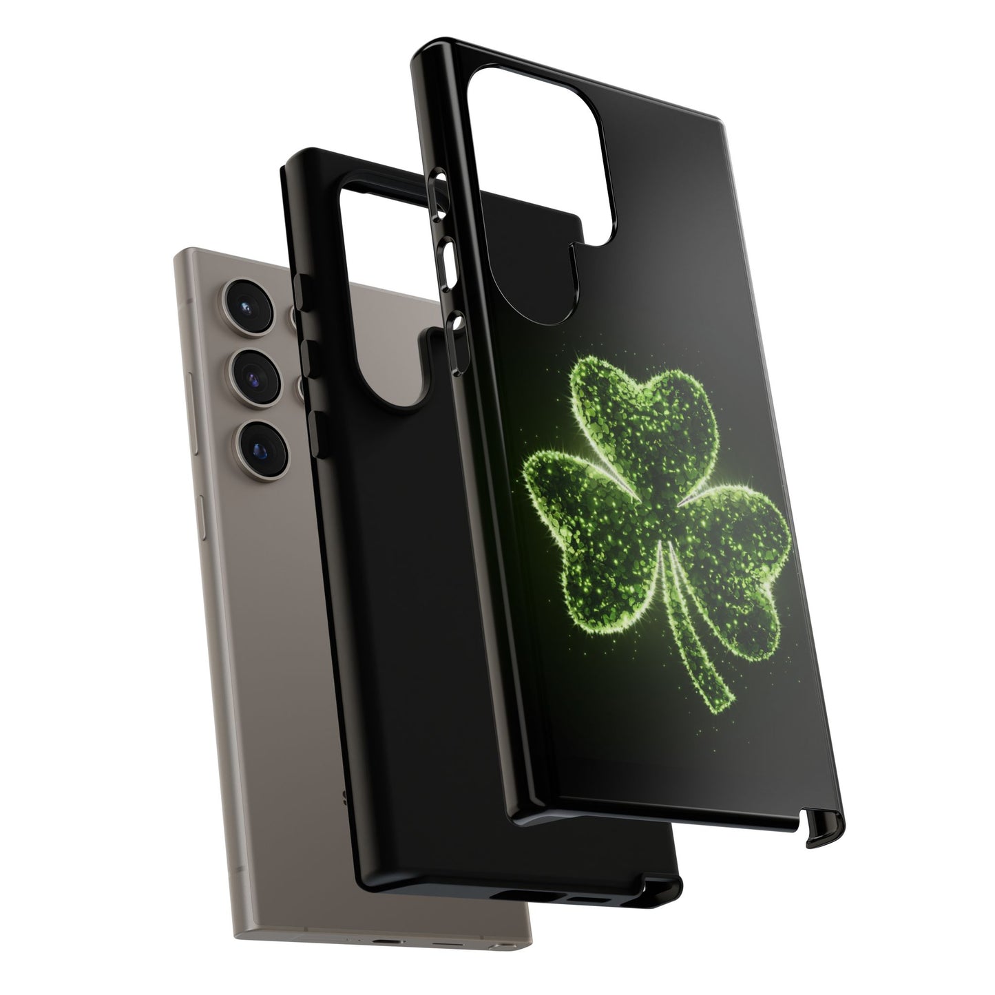 Phone Case - Shiny Shamrock Design for Samsung Galaxy