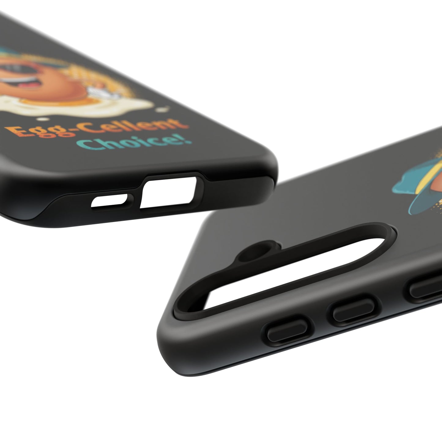 Samsung Phone Case - Egg-Cellent Choice Pun Design