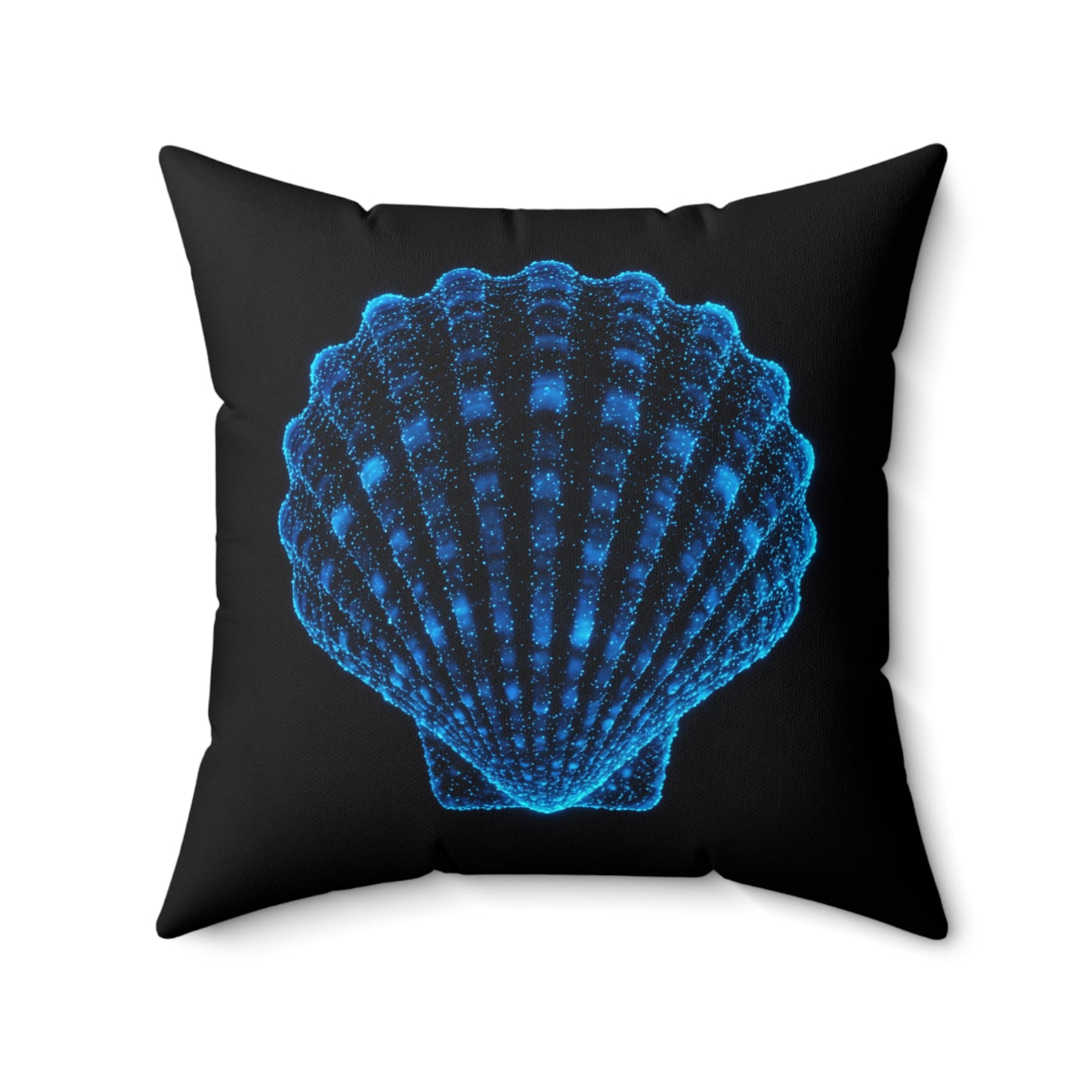 Seashell Pillow Ocean Themed Pillow Beach Decor Ocean Throw Shell Decor