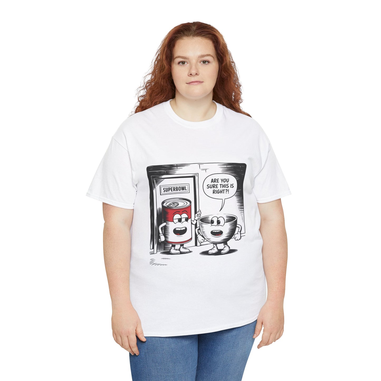 Comic Unisex Tee - Superbowl Design