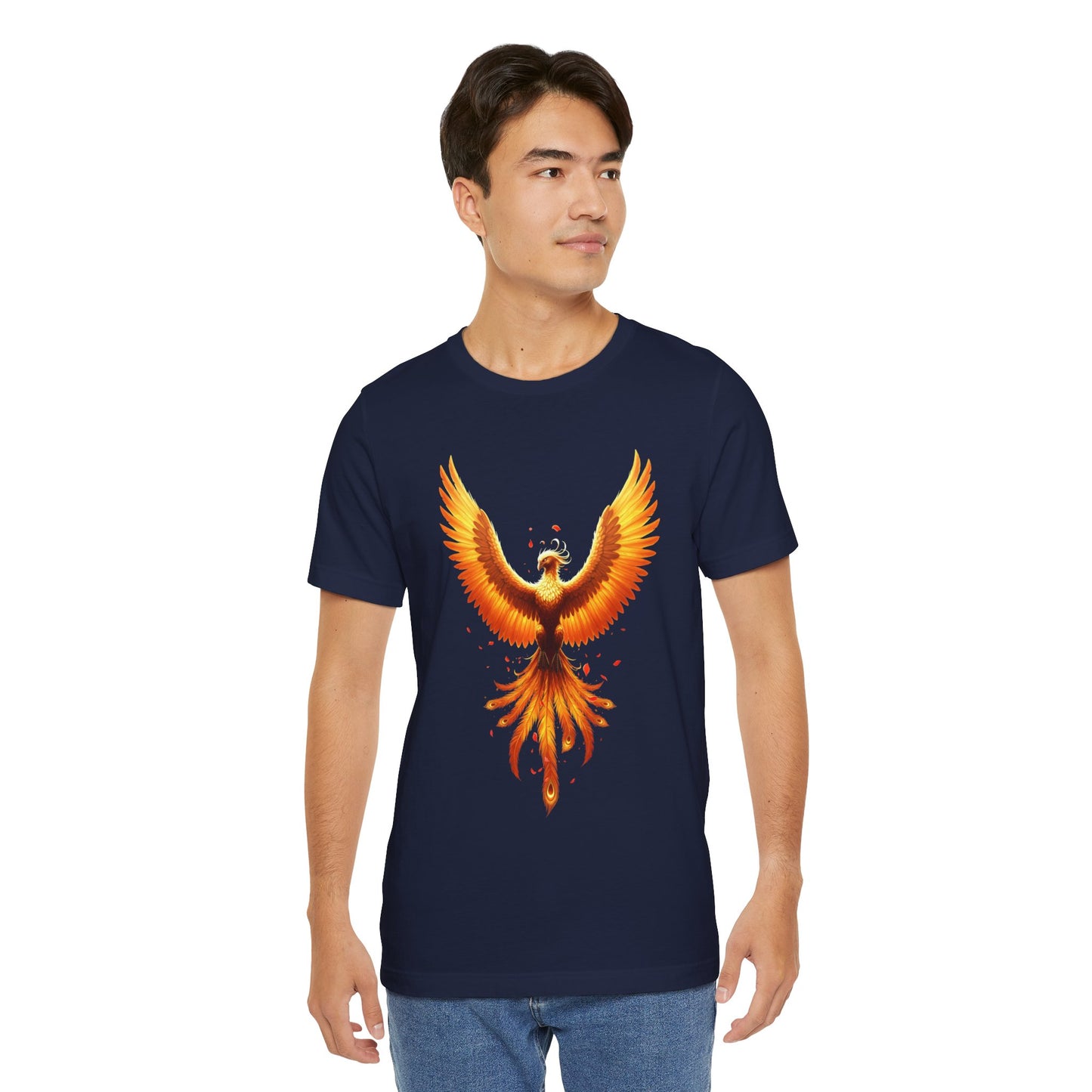 Phoenix Rising Shirt • Fiery Phoenix Graphic Tee • Rebirth Transformation Myth Shirt • Firebird Art Tee • Unisex Gift Tee XS‑5XL