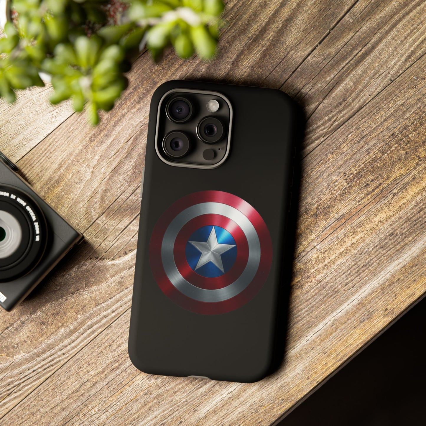 iPhone Case - Captain America Shield Design