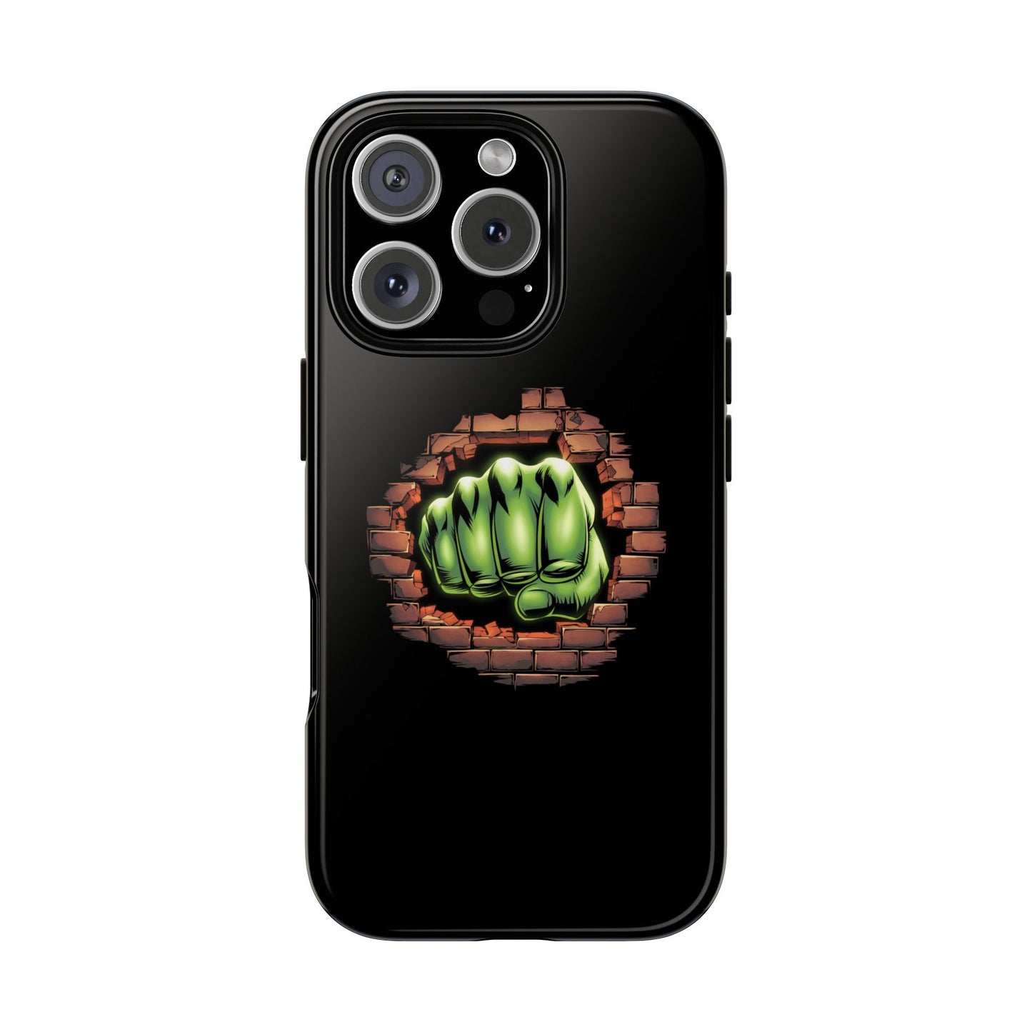 iPhone Case Green Fist Tough Case, Comic Book Phone Case, iPhone Case for Geeks