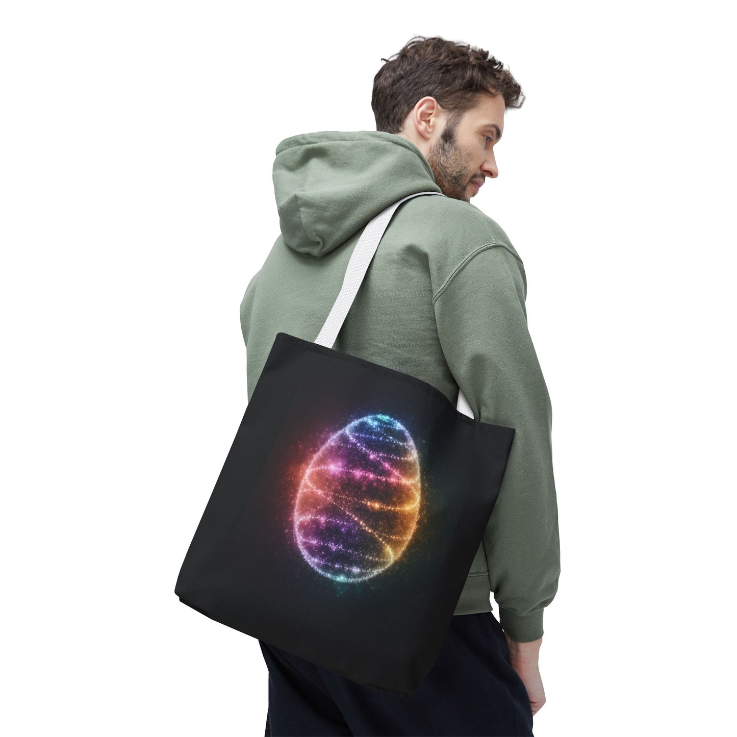 Bioluminescent Easter Egg Tote Bag