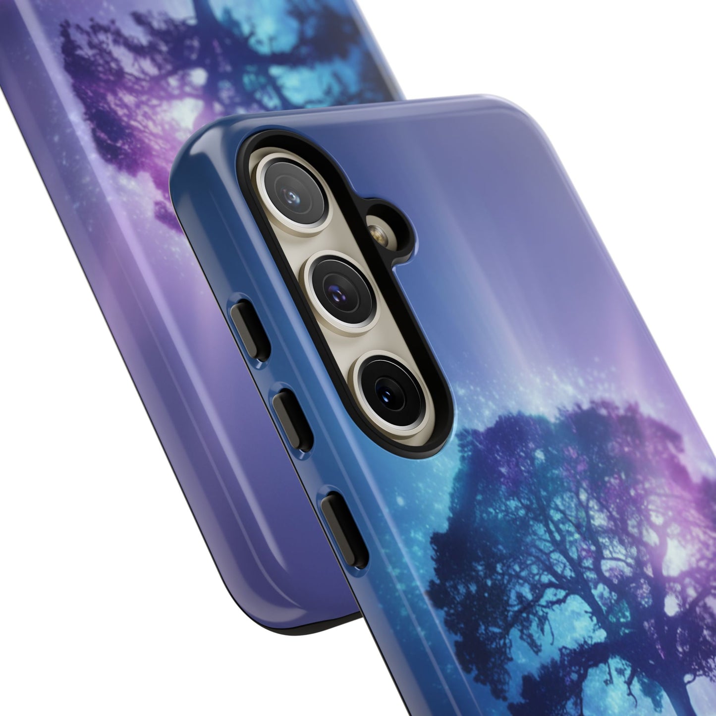 Samsung Phone Case - Dreamy Tree in the Clouds Design