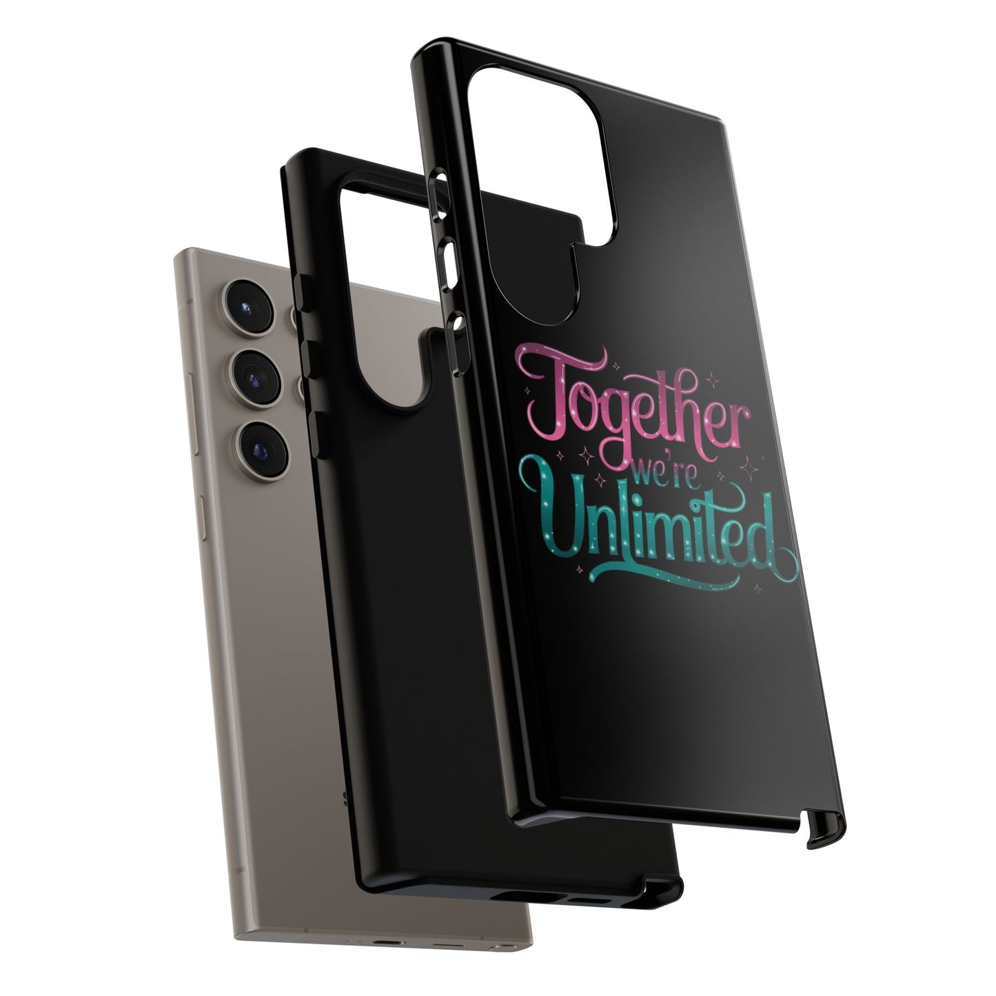 Samsung Case Musical Quote 'Together We're Unlimited' Musical Phone Case