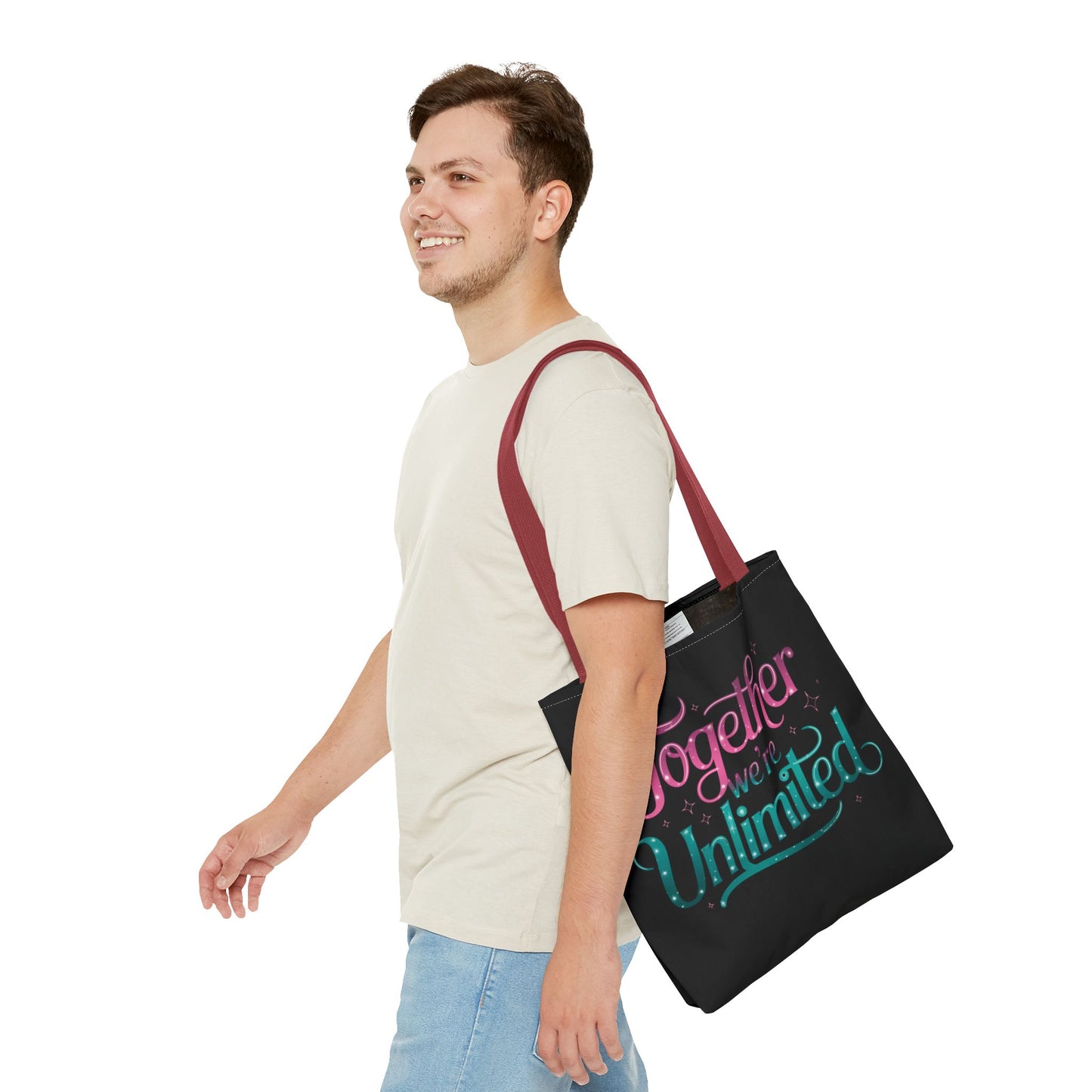 Musical Quote Tote Bag Reusable Bag Shopping Tote Everyday Bag