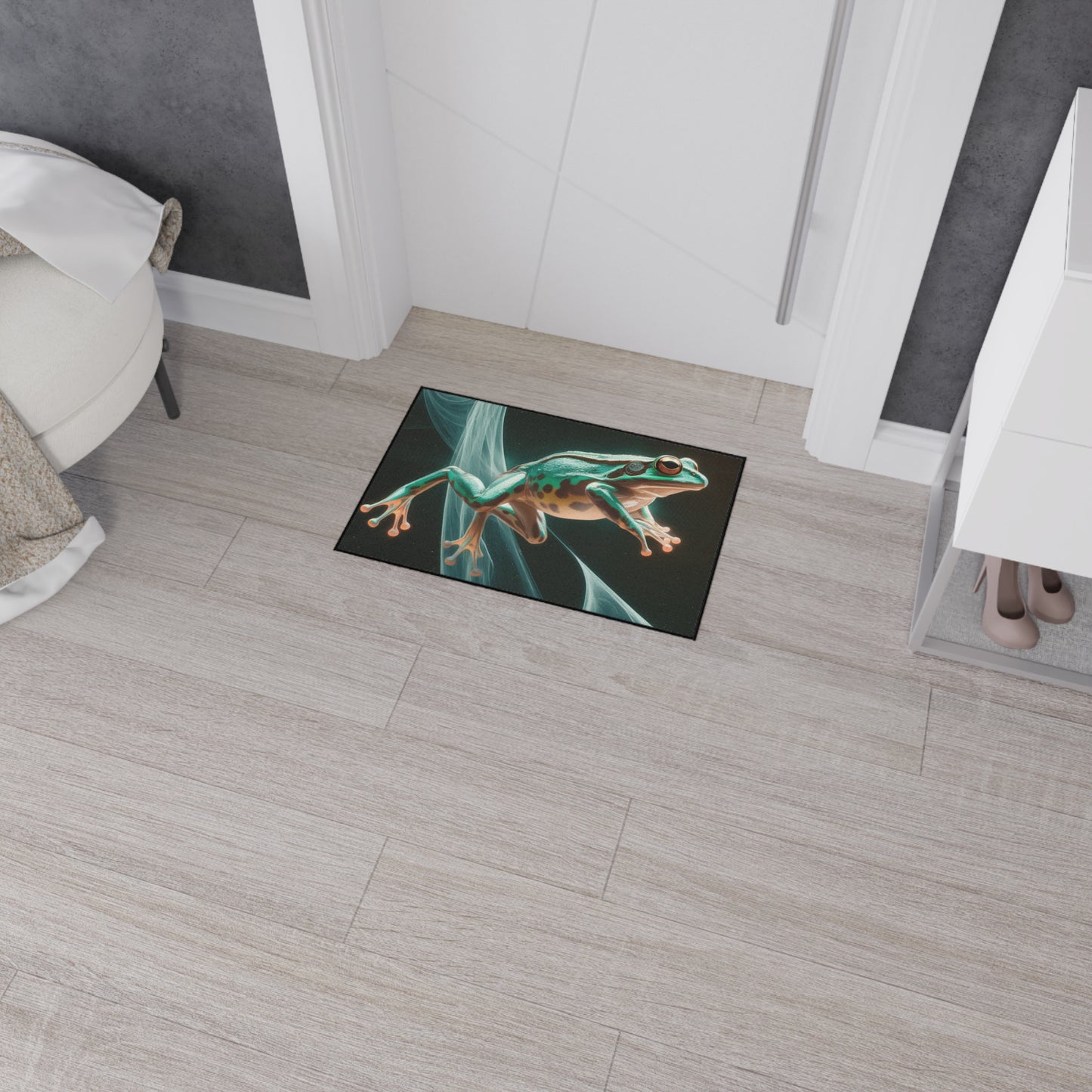 Floor Mat - Fun Frog Design