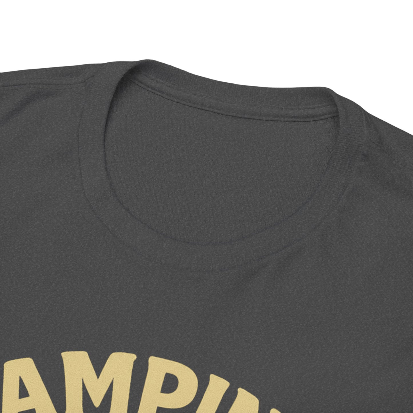 Camping Is In-Tents Funny Bear Camping Tee - Cute Outdoorsy Pun Shirt - Retro Campfire Graphic, Nature Lover Gift, Unisex Adventure Apparel