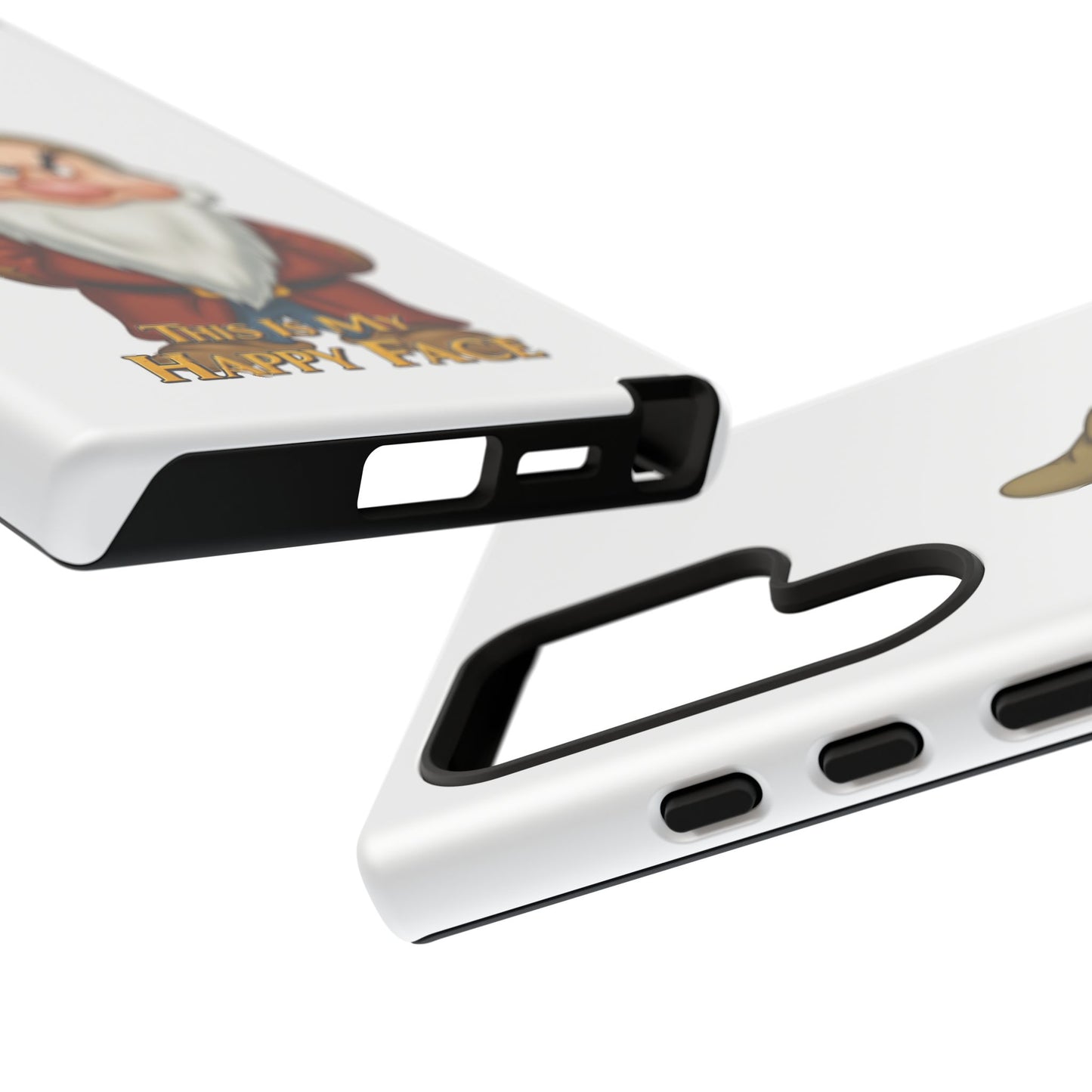 Samsung Phone Case - Grumpy Dwarf 'This is My Happy Face'