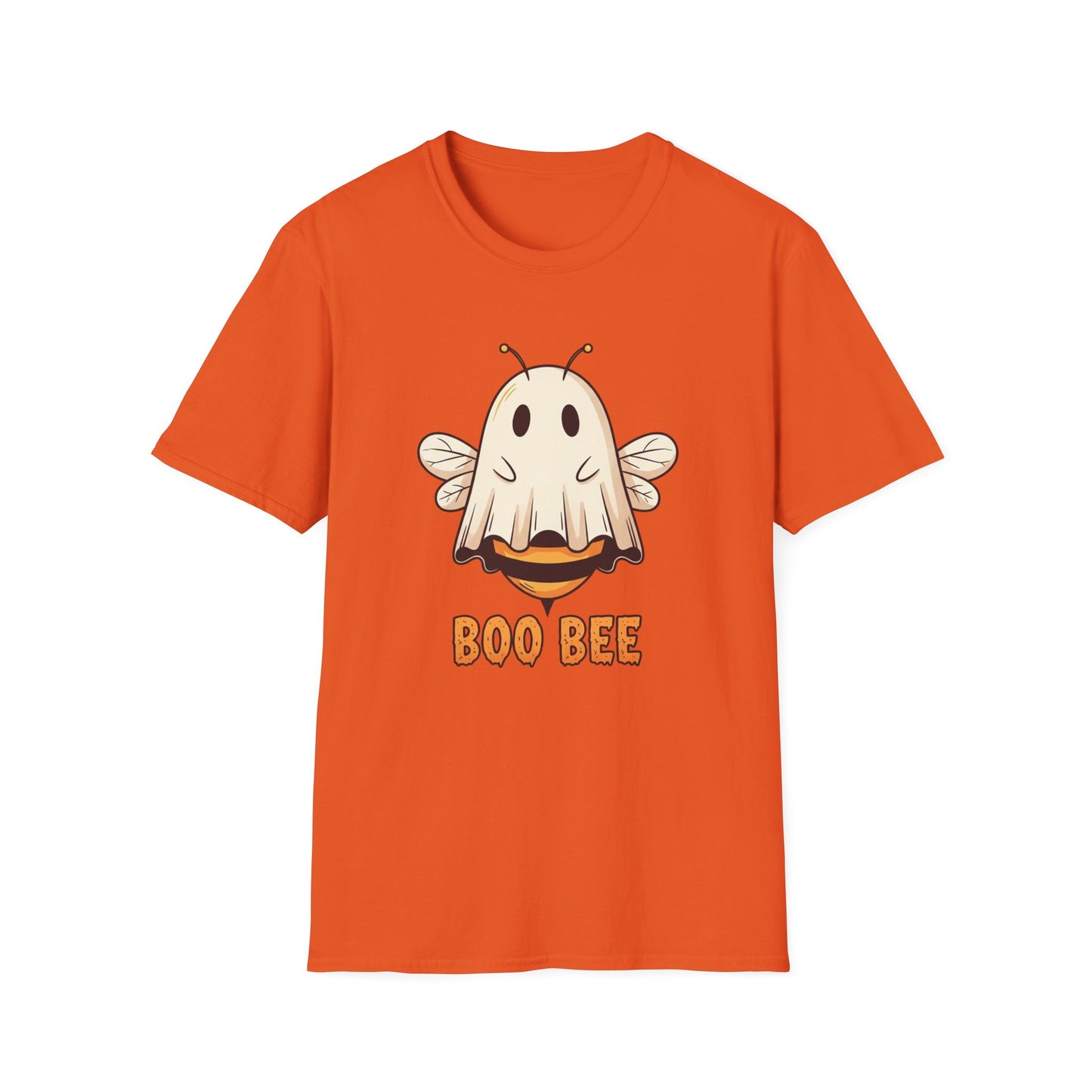 Funny Boo Bee Halloween Shirt – Cute Ghost Bee Costume Tee, Spooky Season Pun Shirt, Bee Lover Gift, Fall T-Shirt, Unisex Sizes