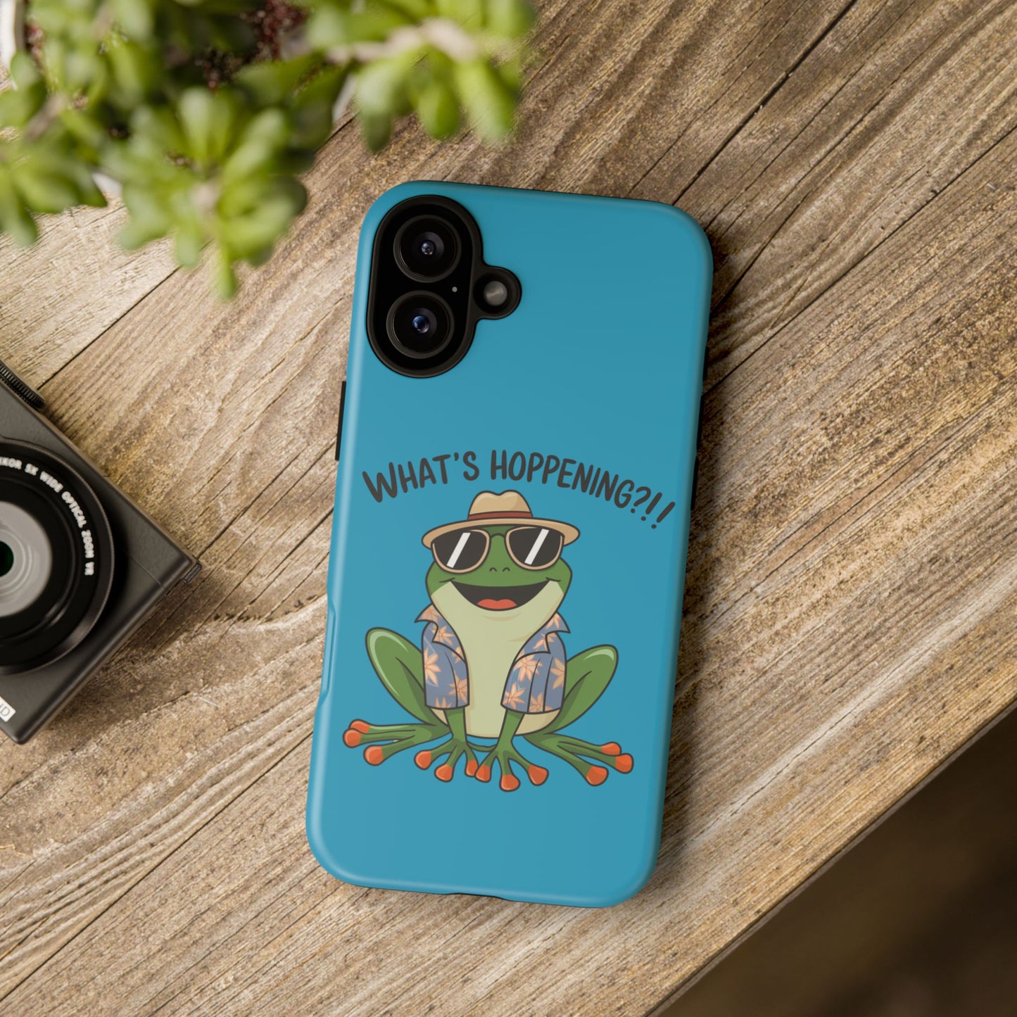 iPhone Case - Frog 'What's Hoppening'