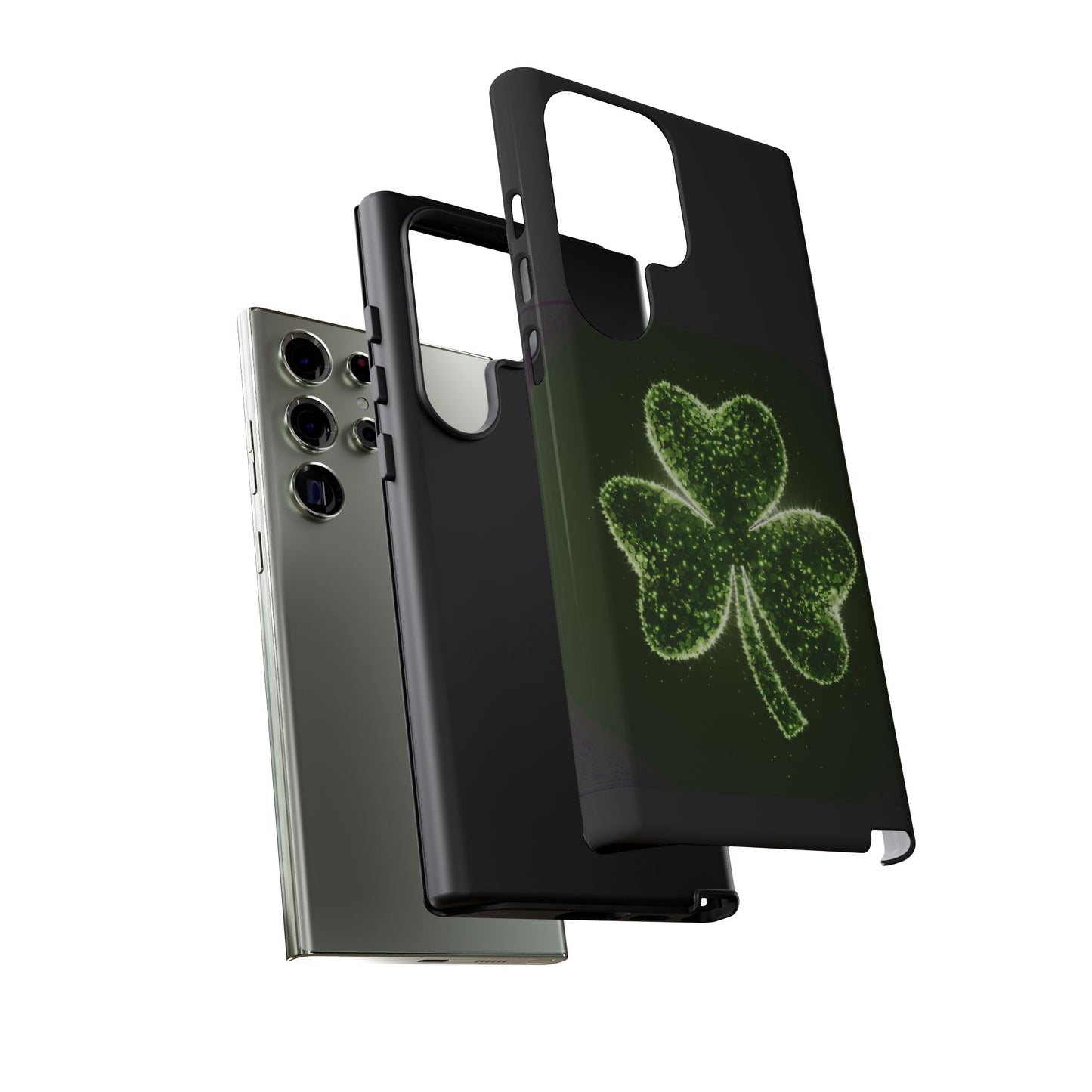 Phone Case - Shiny Shamrock Design for Samsung Galaxy