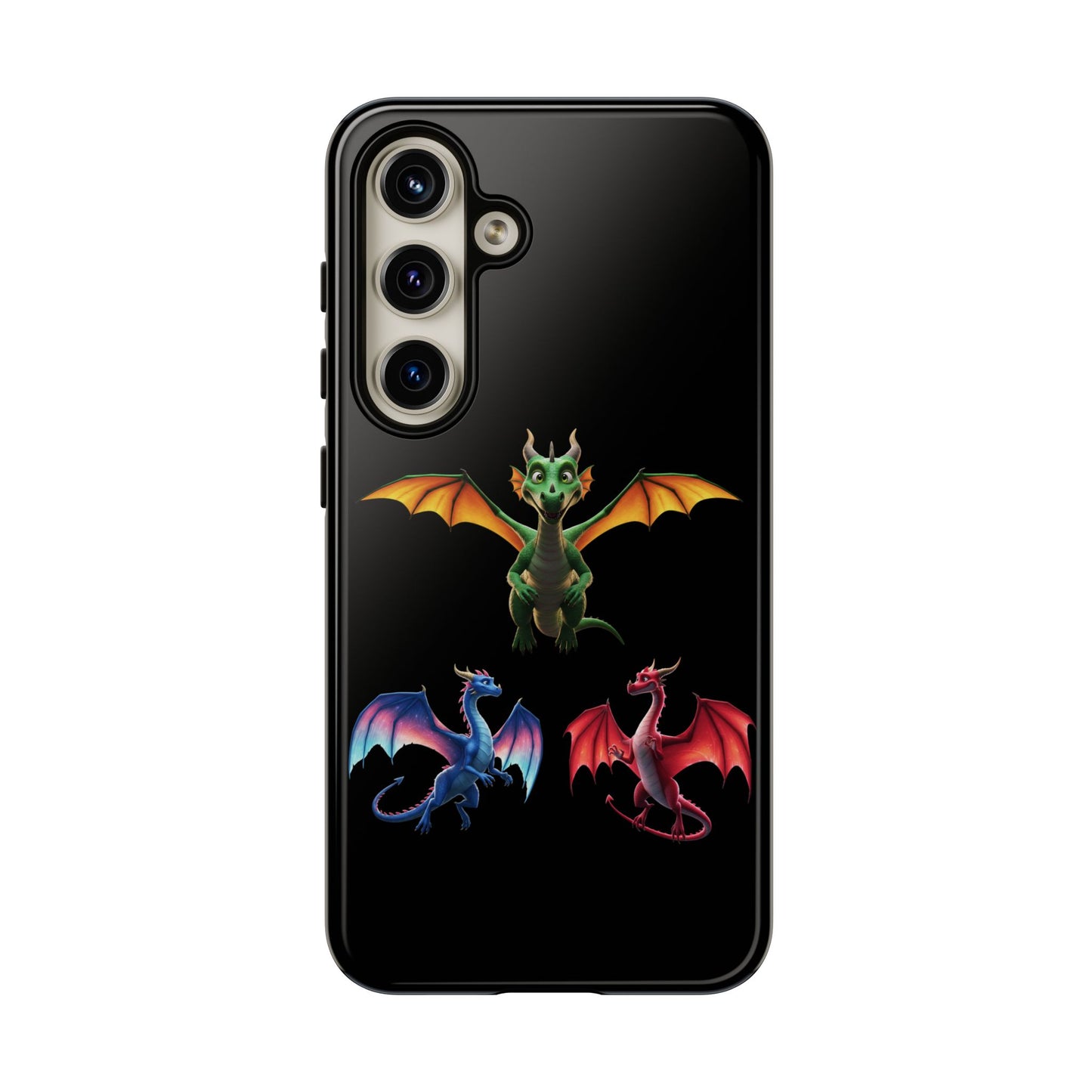 Protective Dragon Phone Case for Samsung Galaxy - Fantasy Art Durable Cover - Bookish Mythical Gift for Teens & Adults Twilight Aesthetic