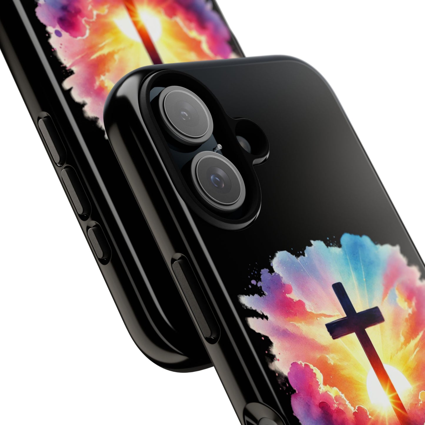 Inspirational Cross iPhone Case Christian Phone Case Easter iPhone Case Faith Based Case Easter iPhone Case