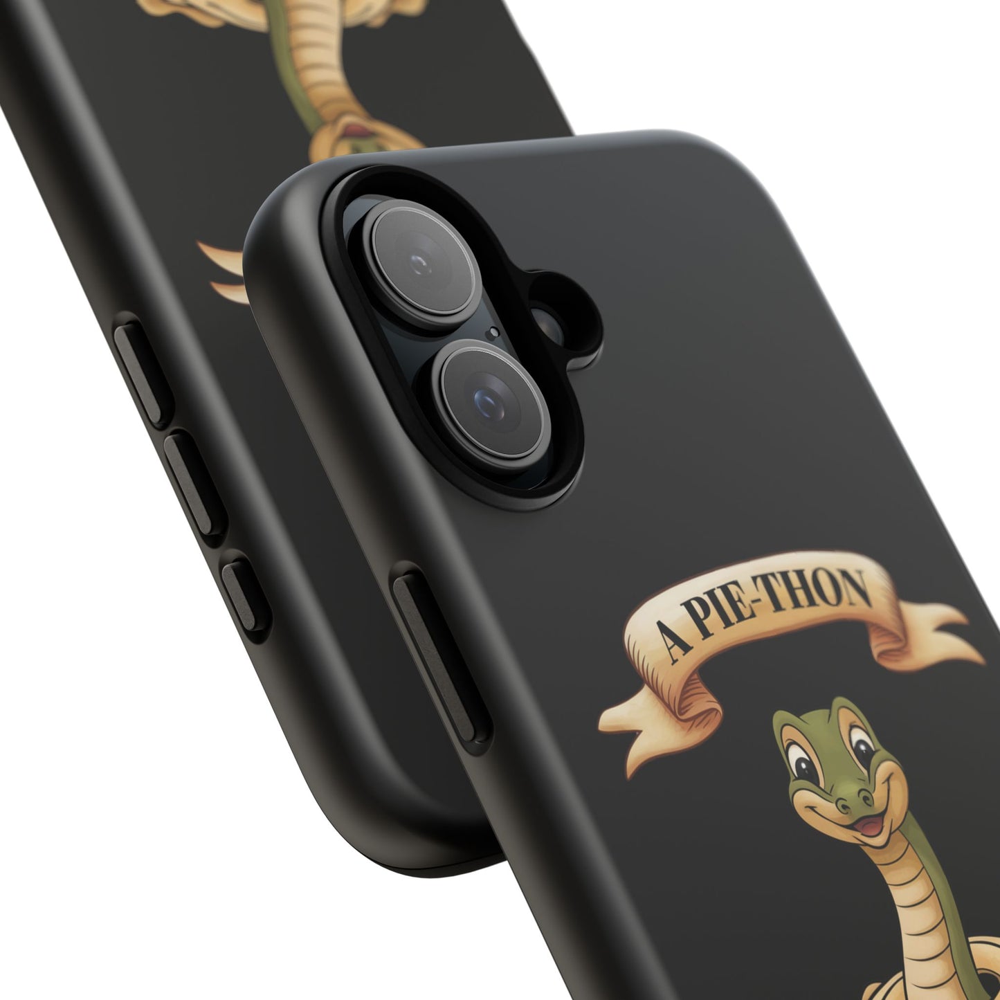 iPhone Case - 'Pie-Thon' Snake Pie Funny Tough Case