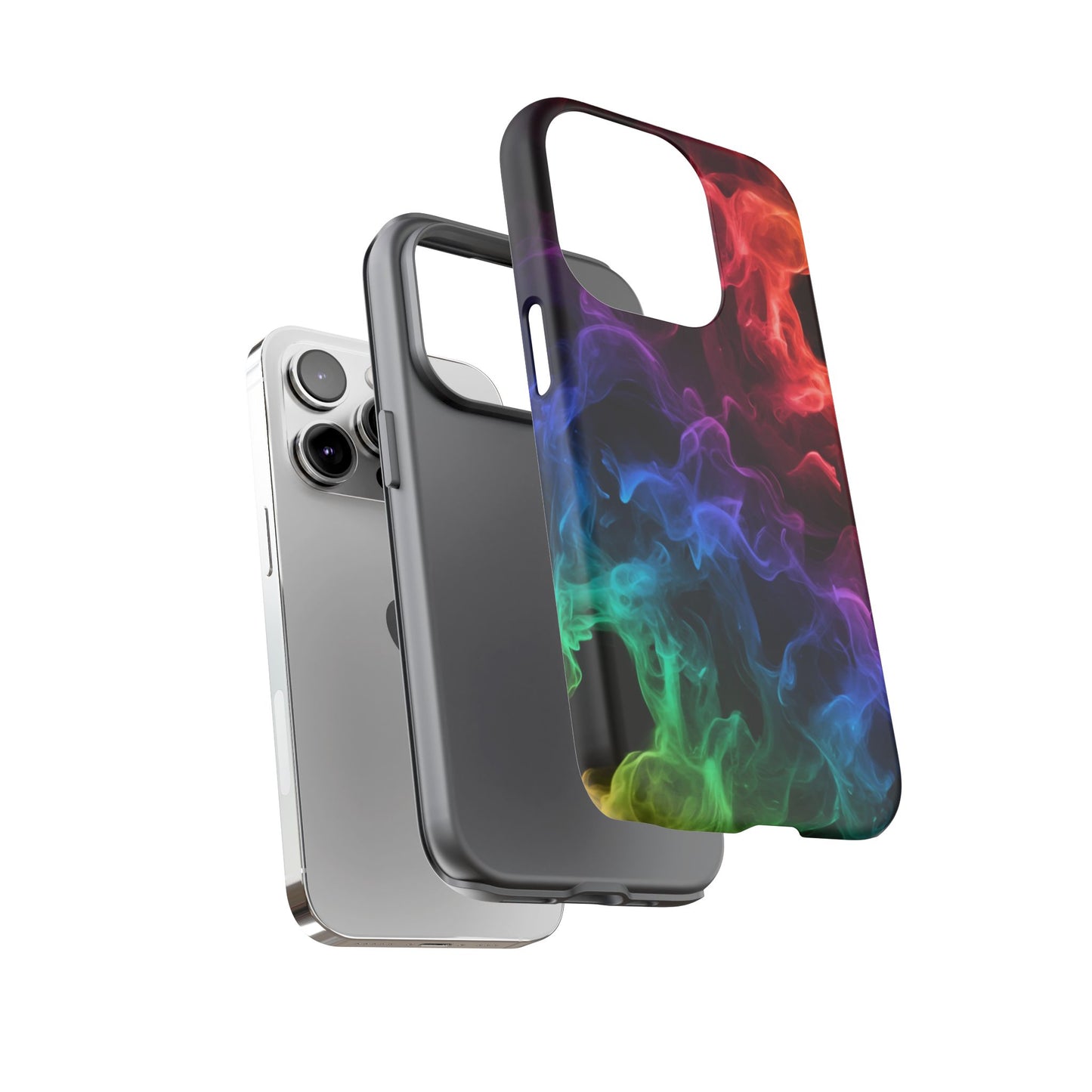 Colorful Smoke iPhone Case