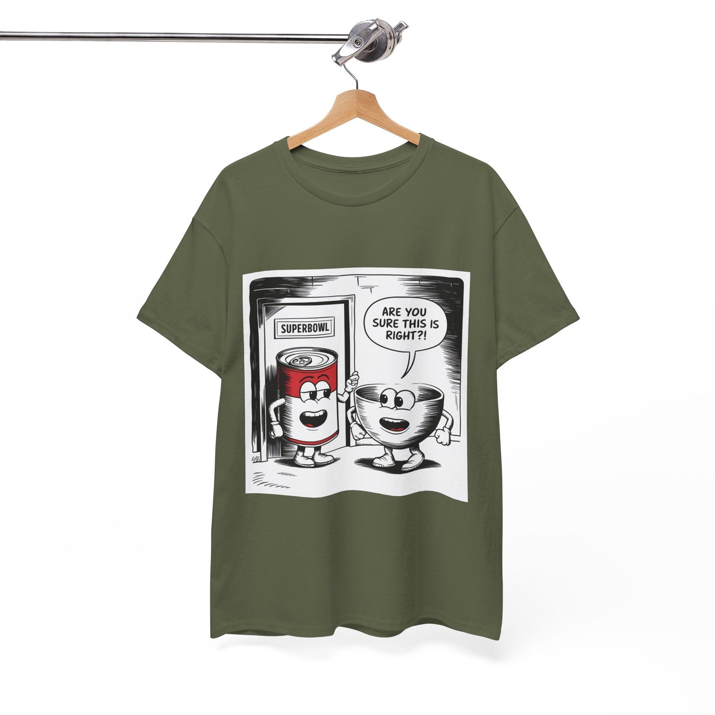 Comic Unisex Tee - Superbowl Design