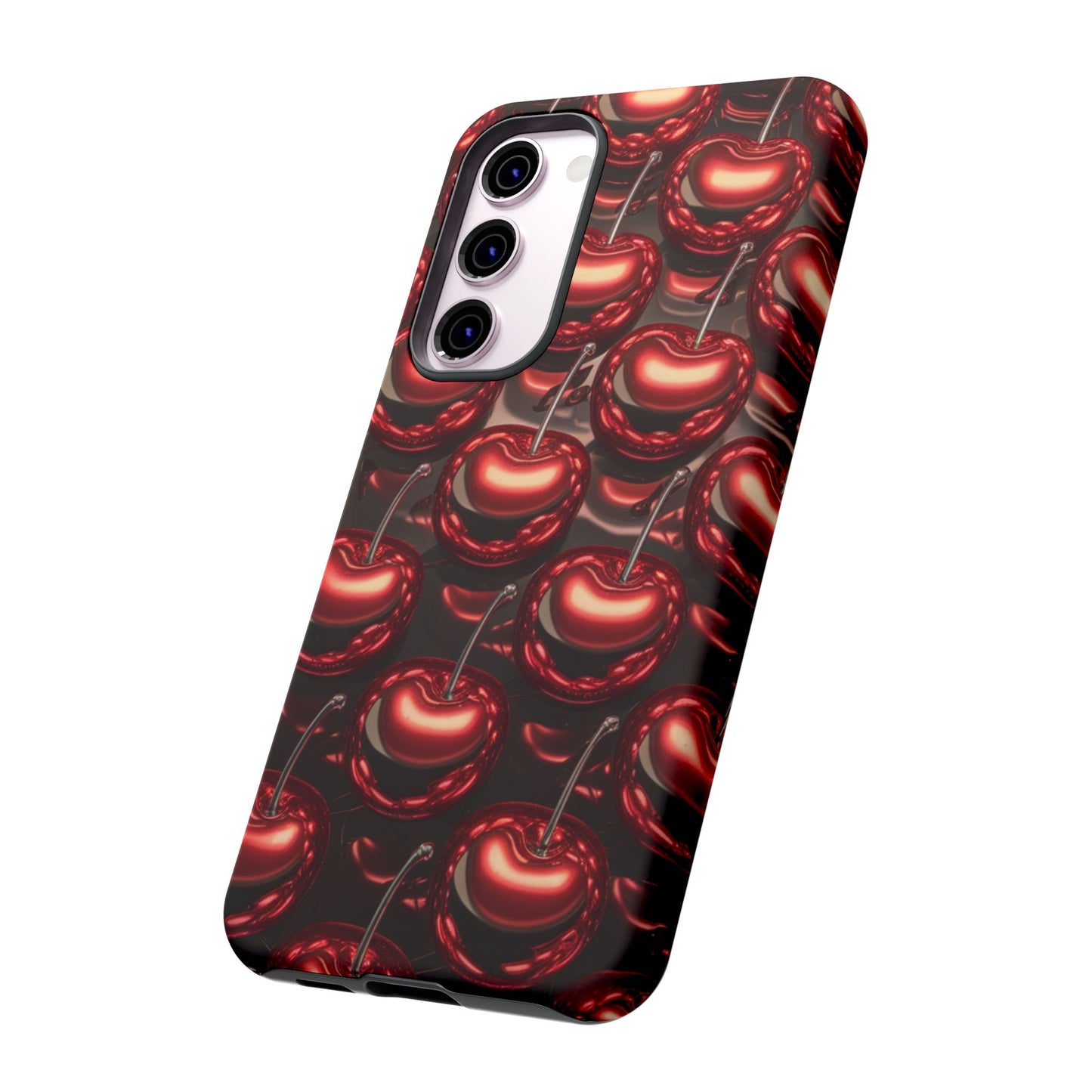 Phone Case - Shiny Cherries Design for Samsung Galaxy