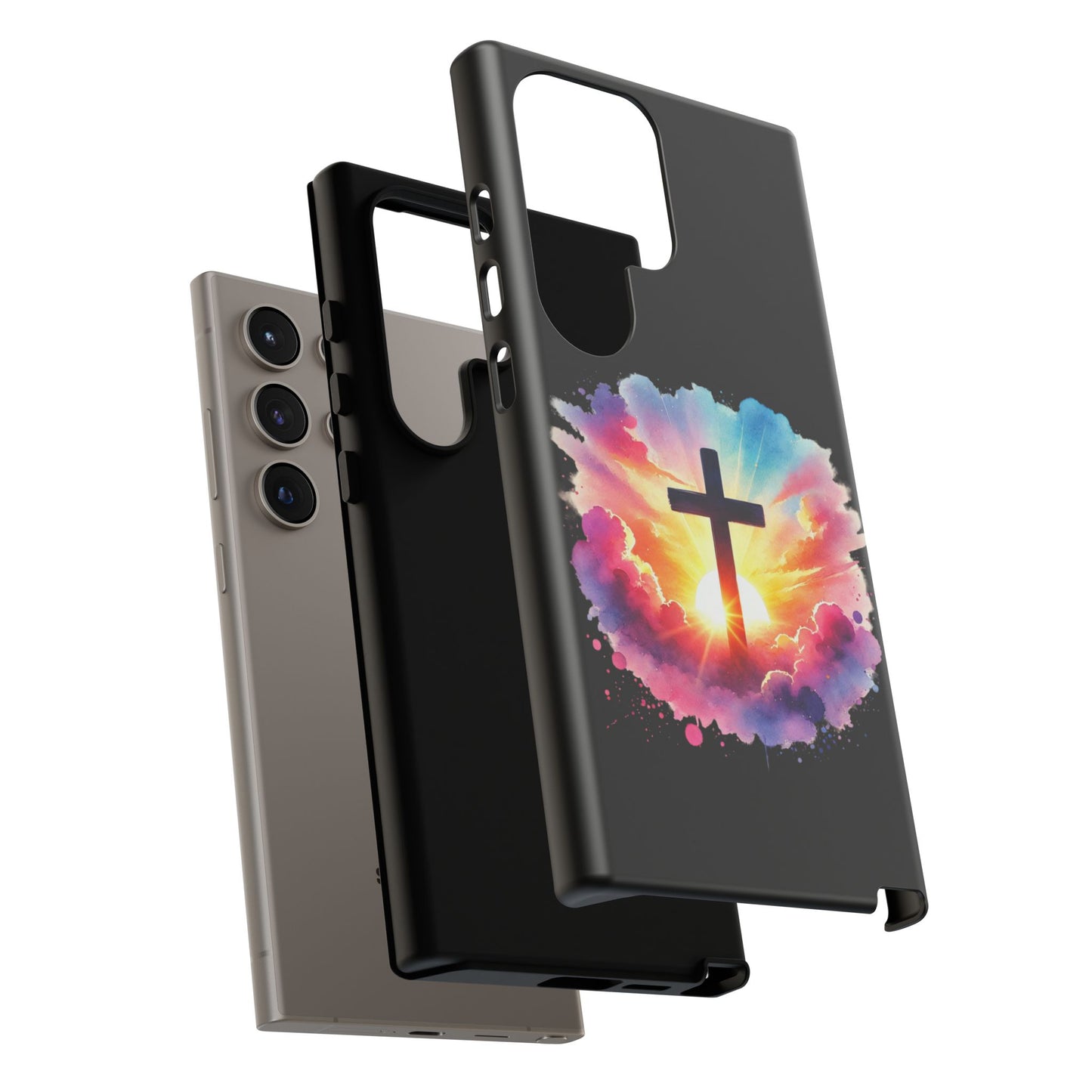 Samsung Case Inspirational Cross Phone Case Christian Phone Case Easter Samsung Case Cross Samsung Case Faith Phone Case