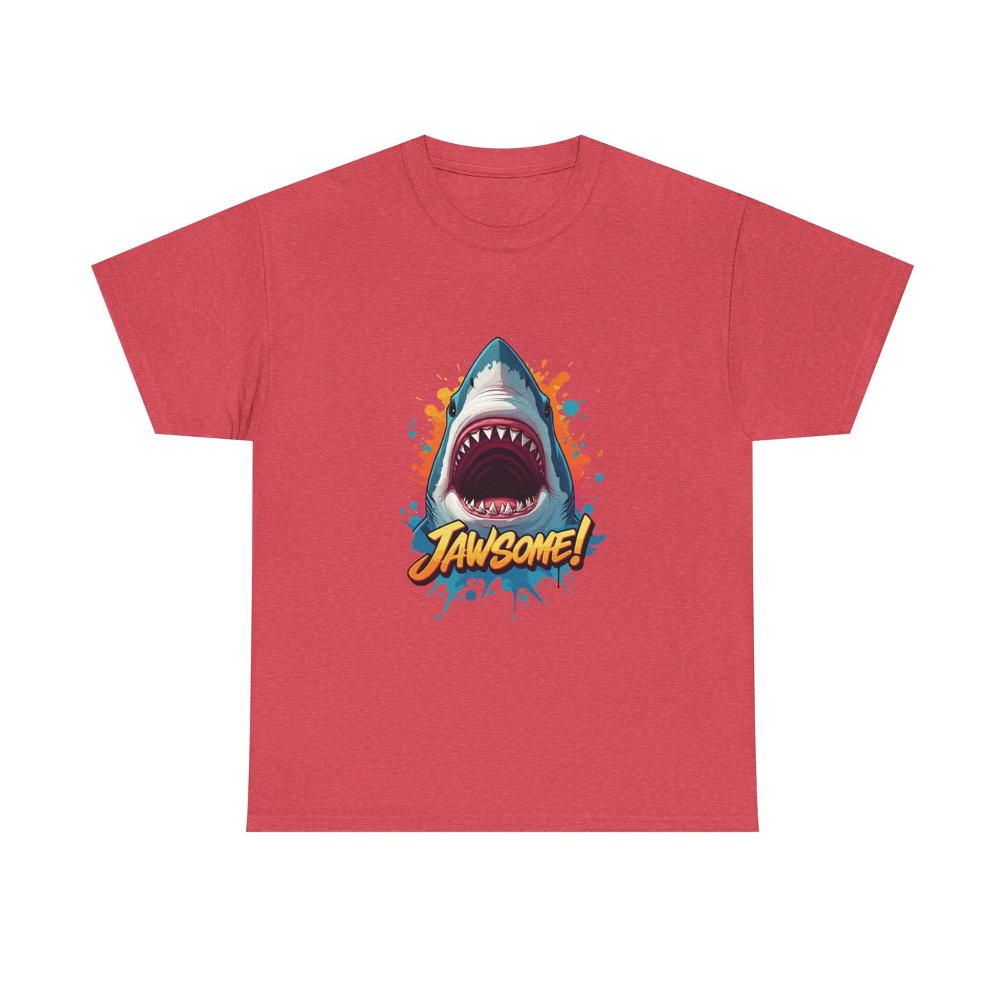 Jawsome Shark Graphic Tee | Fun Ocean Shark T-Shirt, Summer Beach Shirt, Shark Lover Gift, Trending Shark Week Apparel, Cute Marine Life Tee