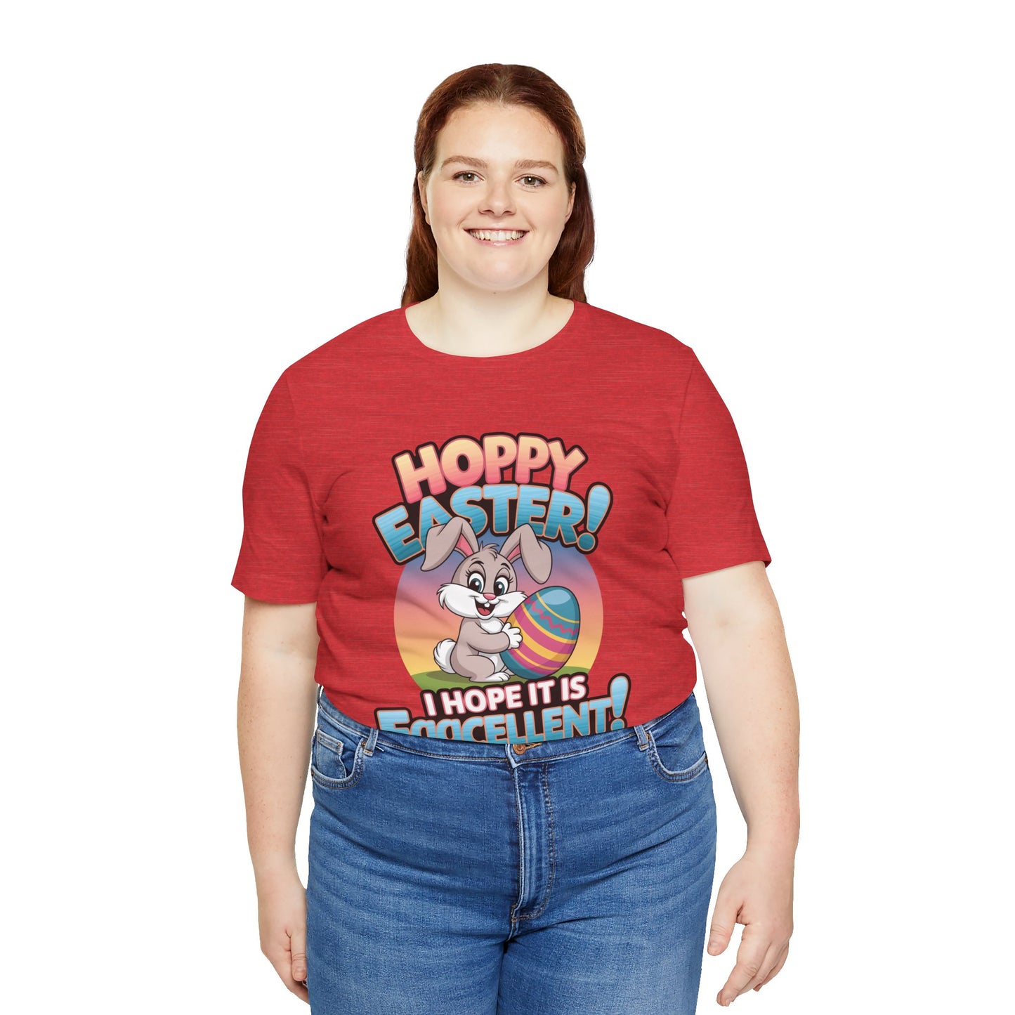 Happy Easter Unisex Tee Easter Shirt Easter Bunny T Shirt Easter Apparel Easter Bunny Outfit