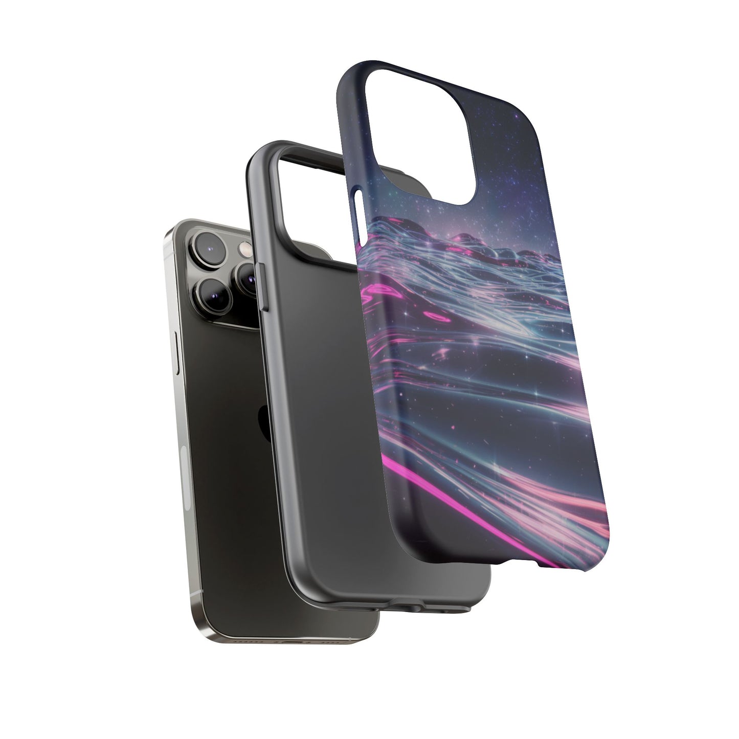 iPhone Case - Galactic Ocean and Sky Tough Case