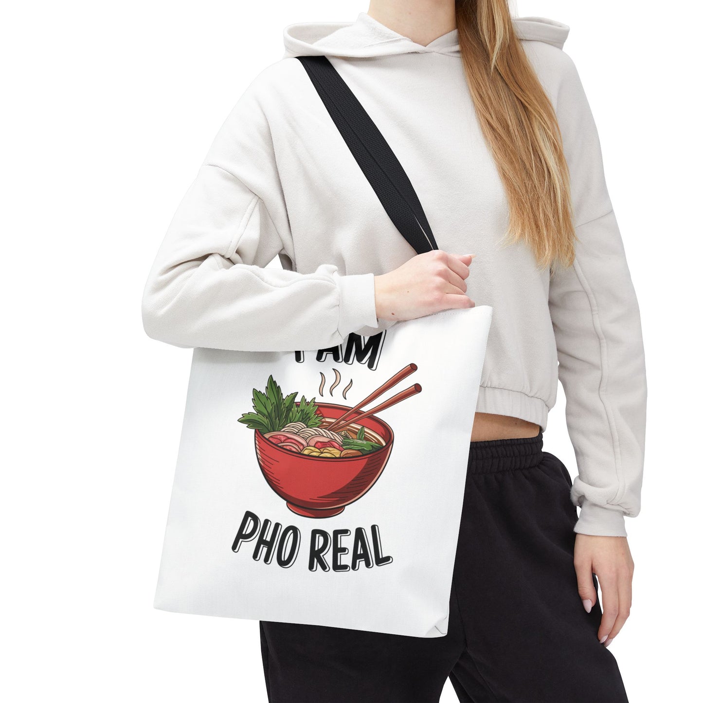 Pho Real Tote Bag Shopping Bag Pho Tote Reusable Bag Gift for Foodie Lover