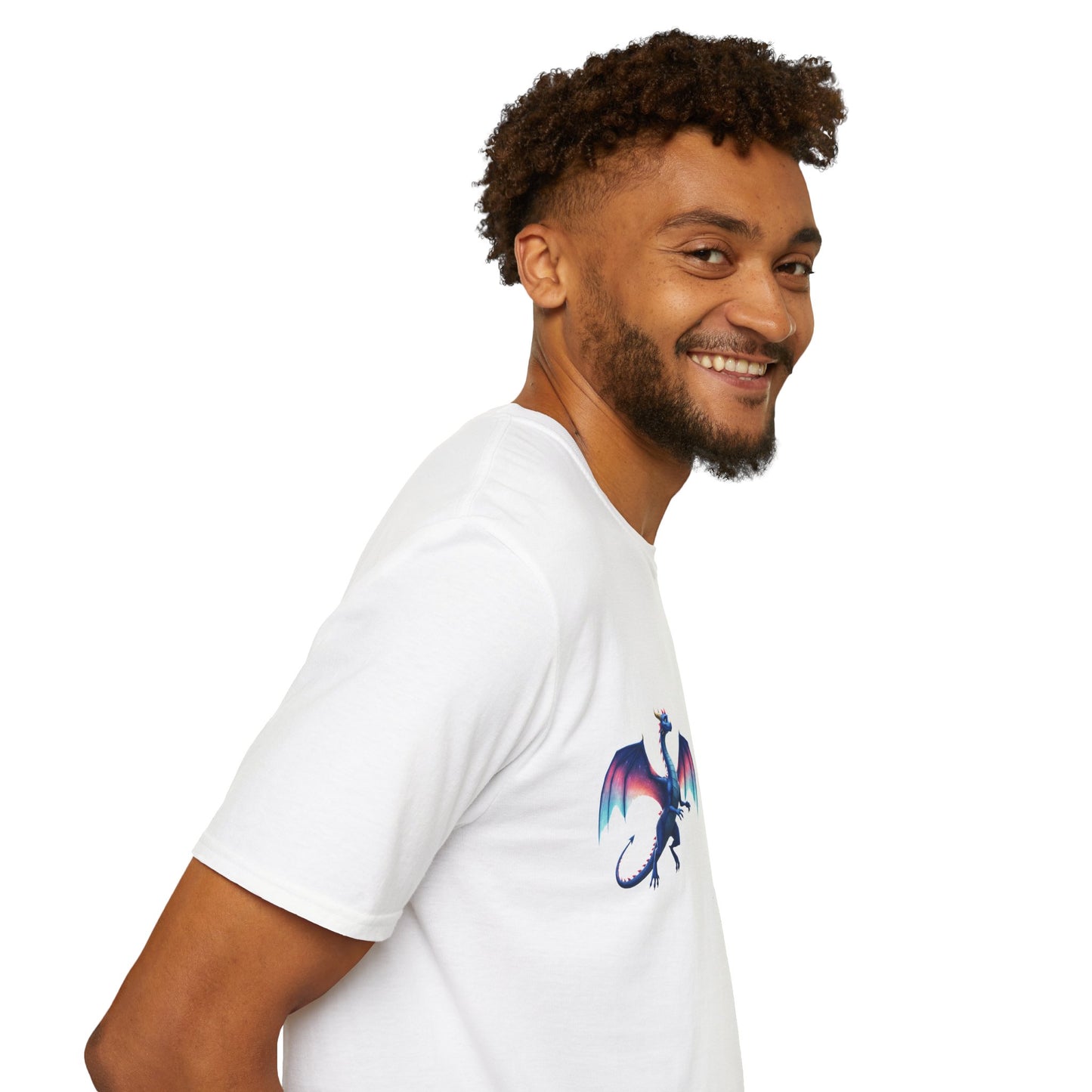 Dragon Duel Fantasy T-Shirt | Fire & Ice Dragon Graphic Tee | Unisex Gamer Shirt | DnD Gift | Cool Mythical Creature Shirt