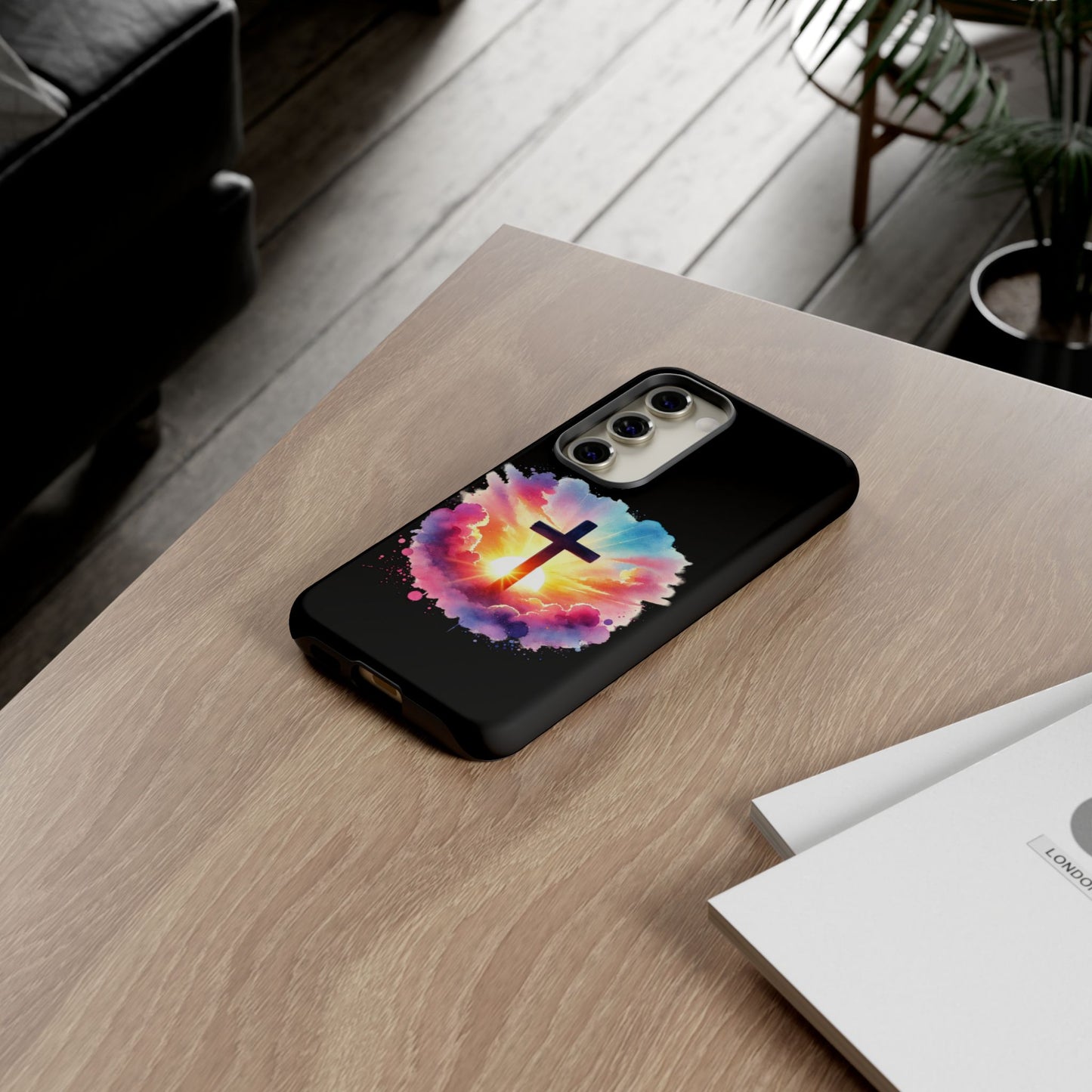 Samsung Case Inspirational Cross Phone Case Christian Phone Case Easter Samsung Case Cross Samsung Case Faith Phone Case