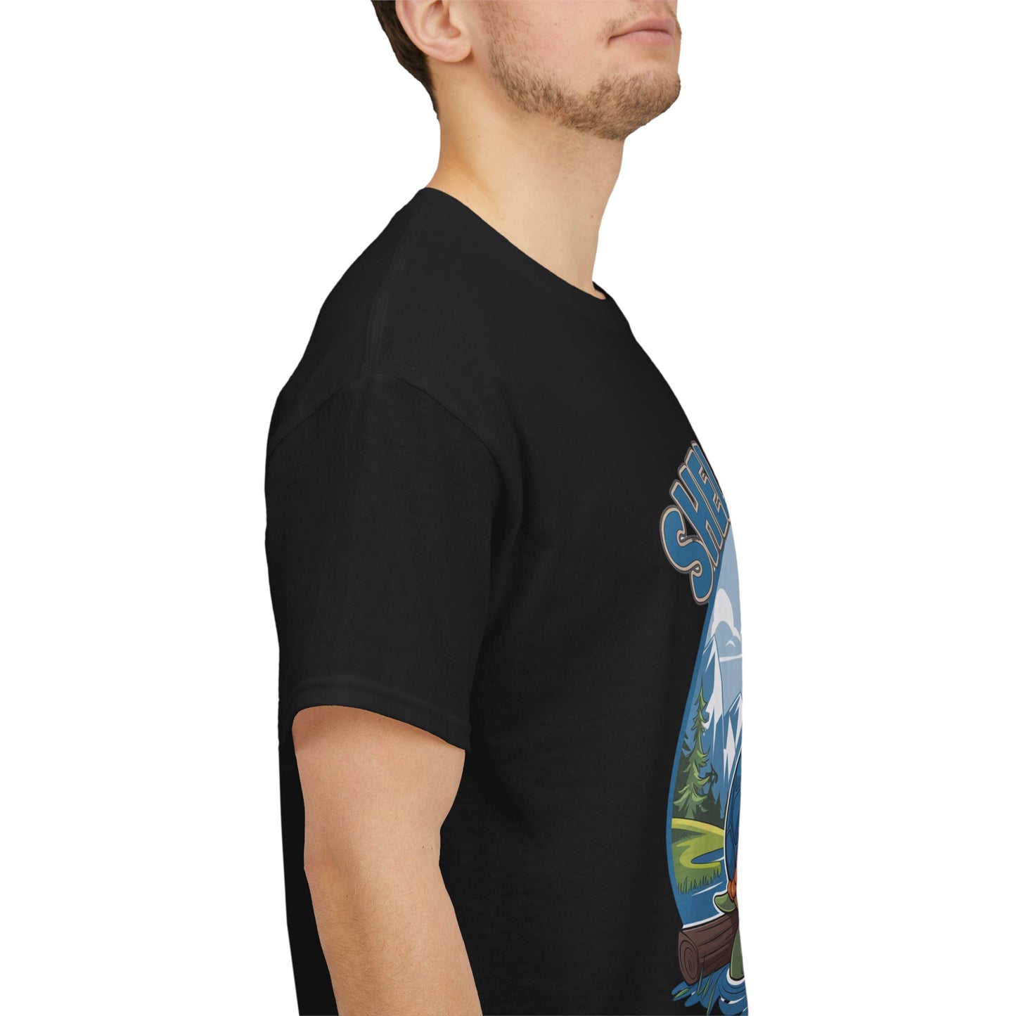 SHELL YEAH Turtle T-Shirt | Funny Cute Turtle Nature Graphic Tee | Handmade Animal Lover Gift | Eco Outdoor Adventure Shirt