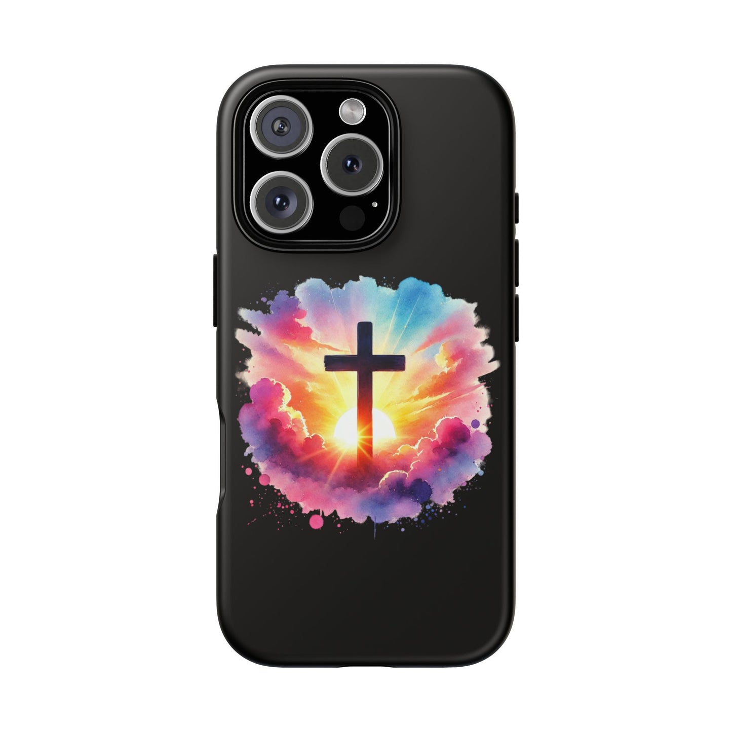 Inspirational Cross iPhone Case Christian Phone Case Easter iPhone Case Faith Based Case Easter iPhone Case