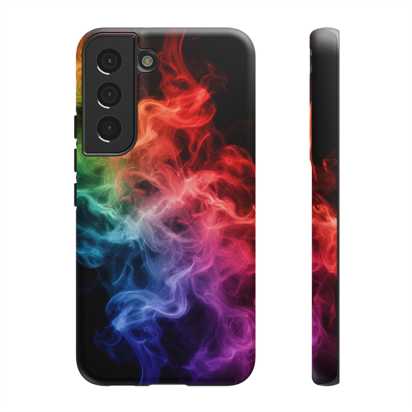 Samsung Galaxy Tough Case with Colorful Smoke Design