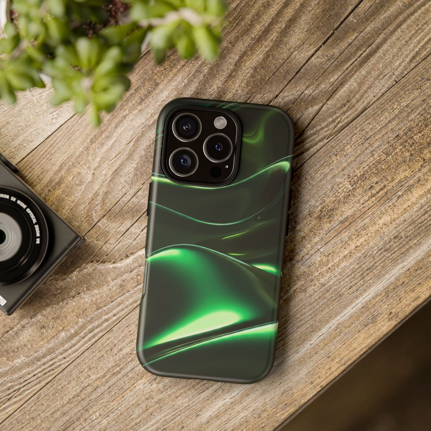 iPhone Case - Fluid Metallic Design