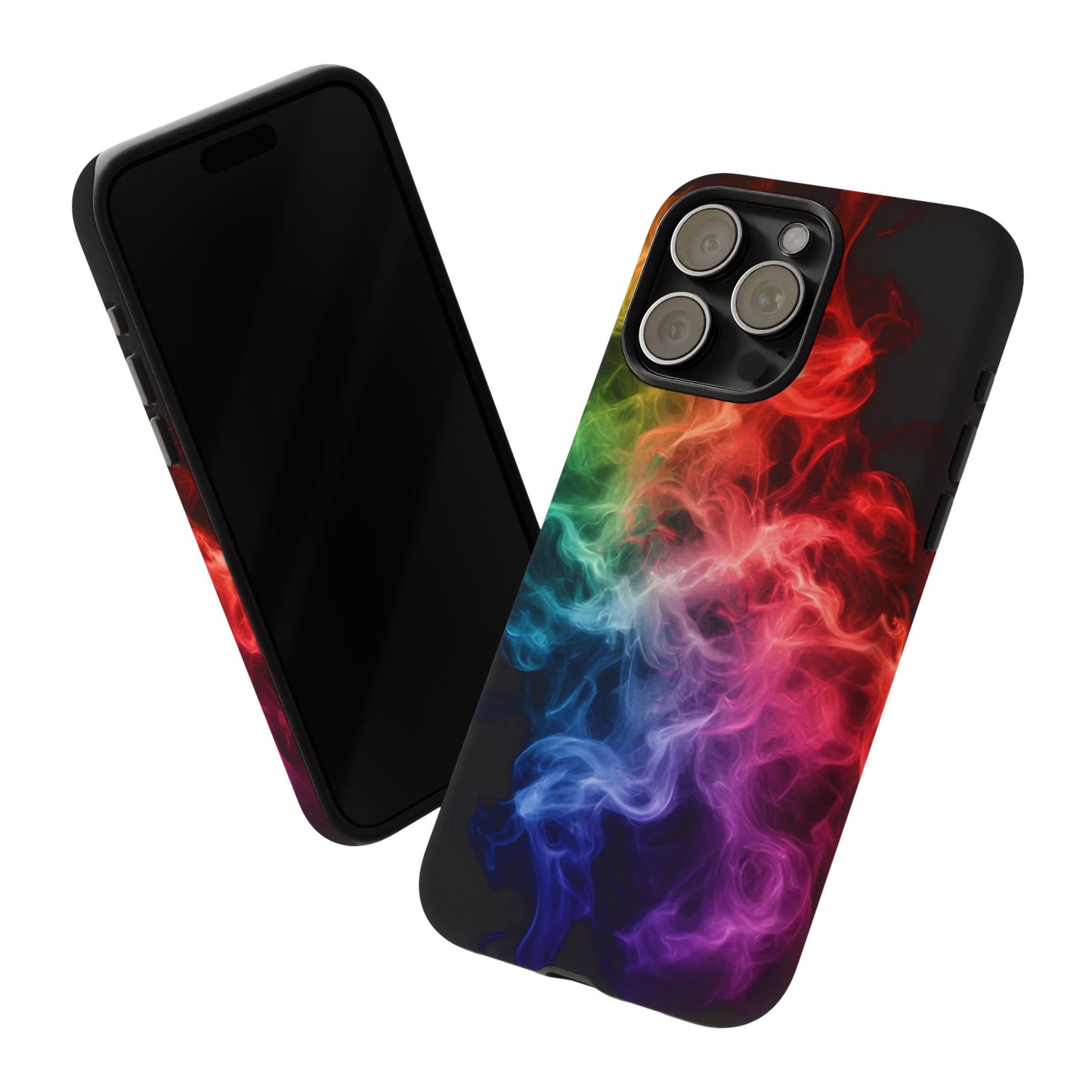 iPhone Case - Colorful Smoke Design