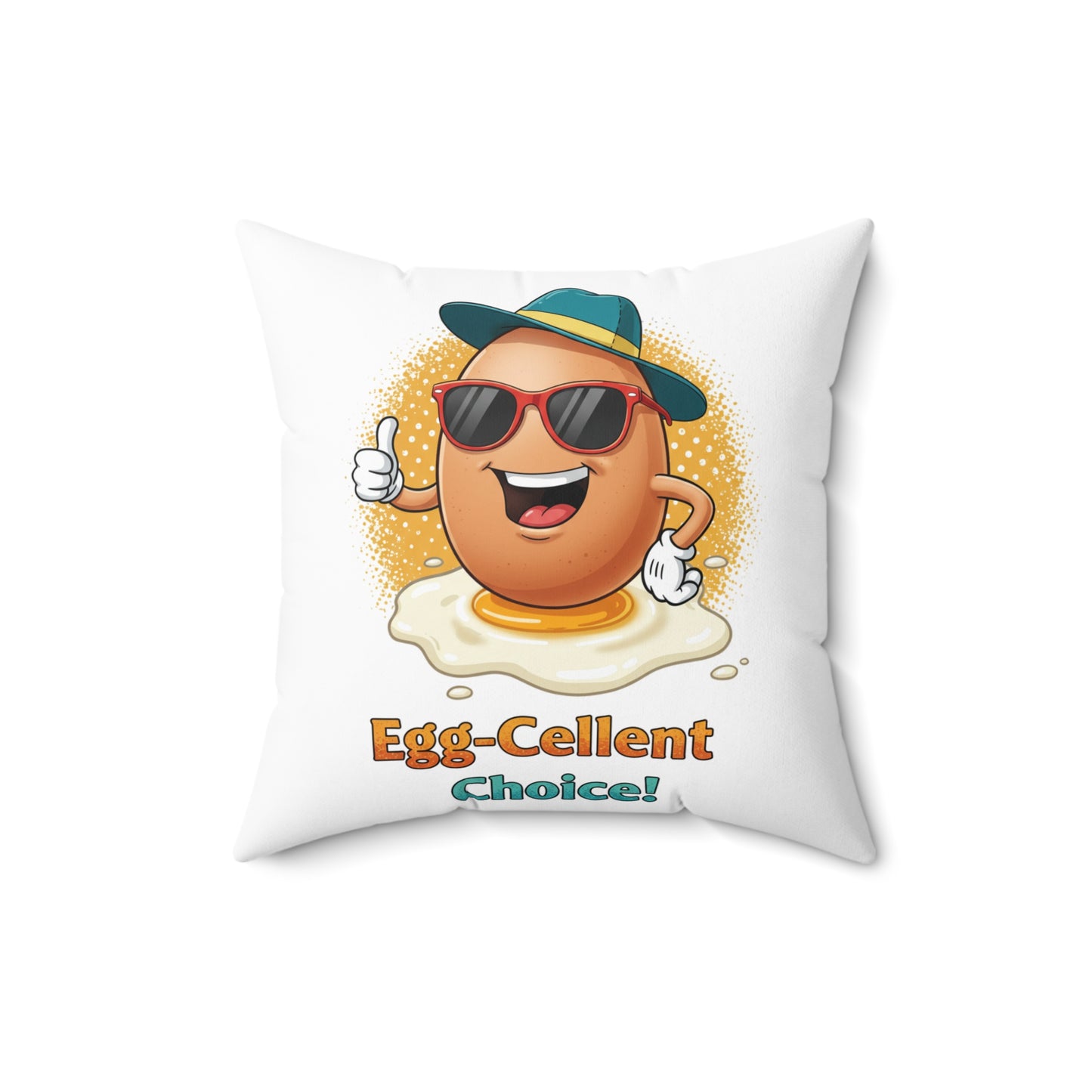 Pillow Egg-Cellent Choice Square Pillow