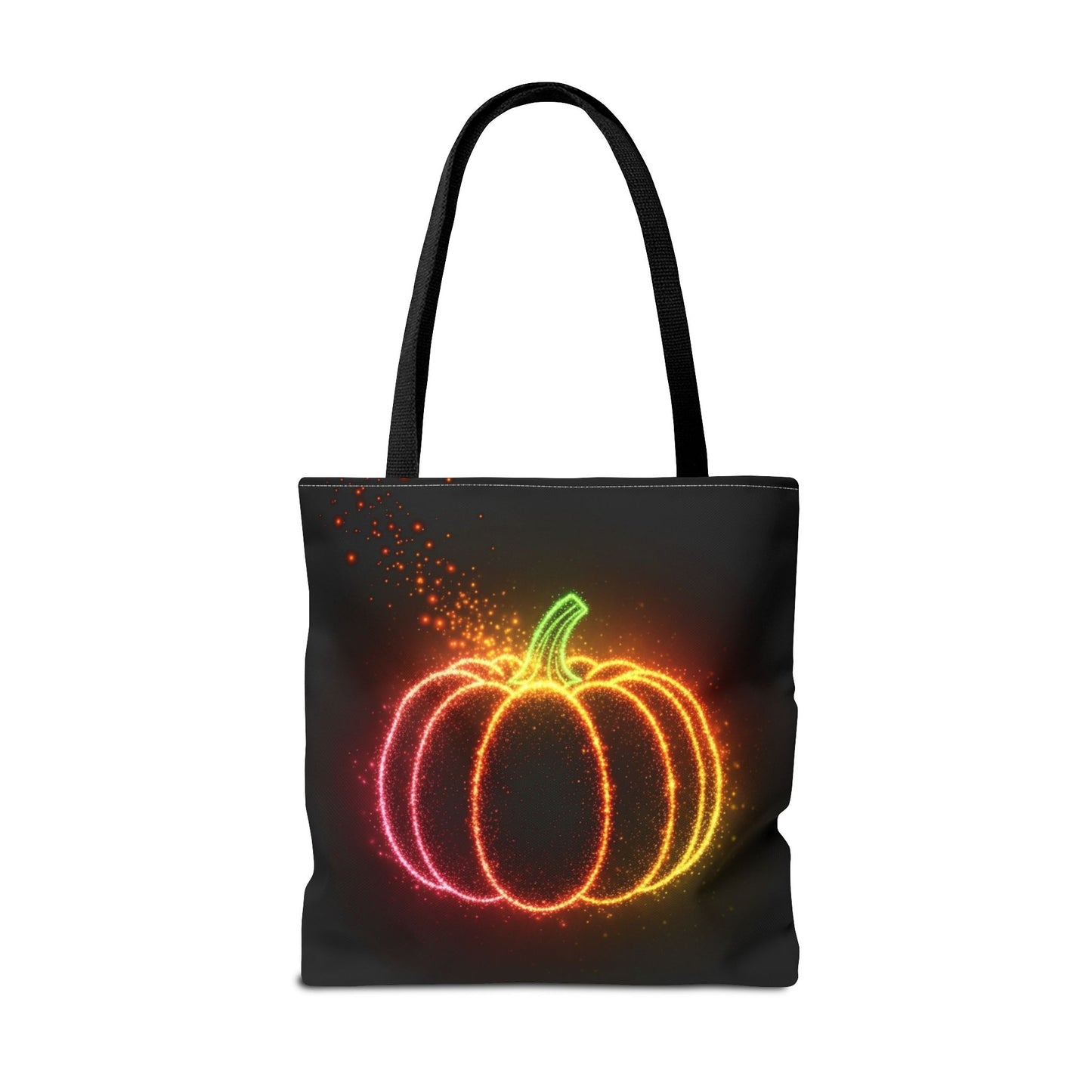 Neon Pumpkin Tote Bag, Halloween Tote, Fall Aesthetic Trick Or Treat Bag, Spooky Season Accessory, Pumpkin Bag, Fall Gift Idea