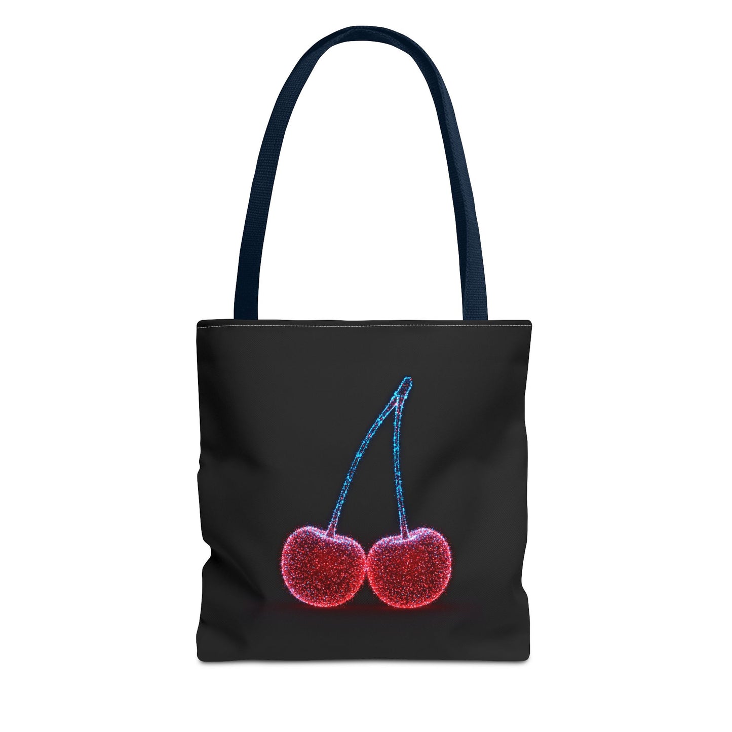 Sparkling Cherry Tote Bag Reusable Bag Shopping Bag Cherry Bag Reusable Tote
